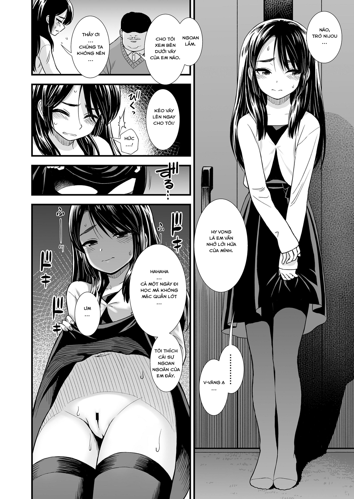Đọc truyện hentai Nữ Sinh Ưu Tú Nijou-san! - Oneshot