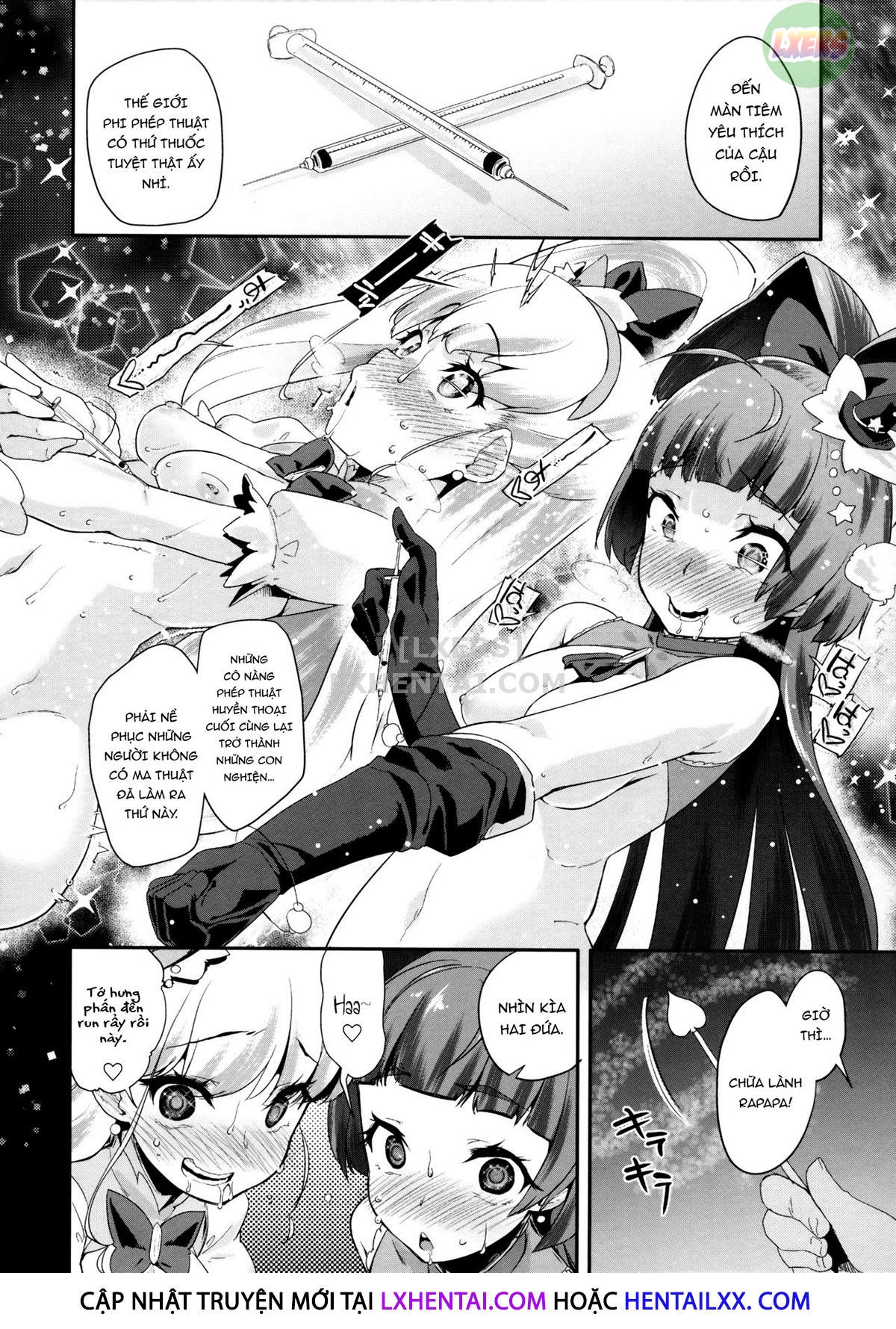 Đọc truyện hentai Cure Up Ra Pa Pa! Noumiso Kowarechae! - Oneshot