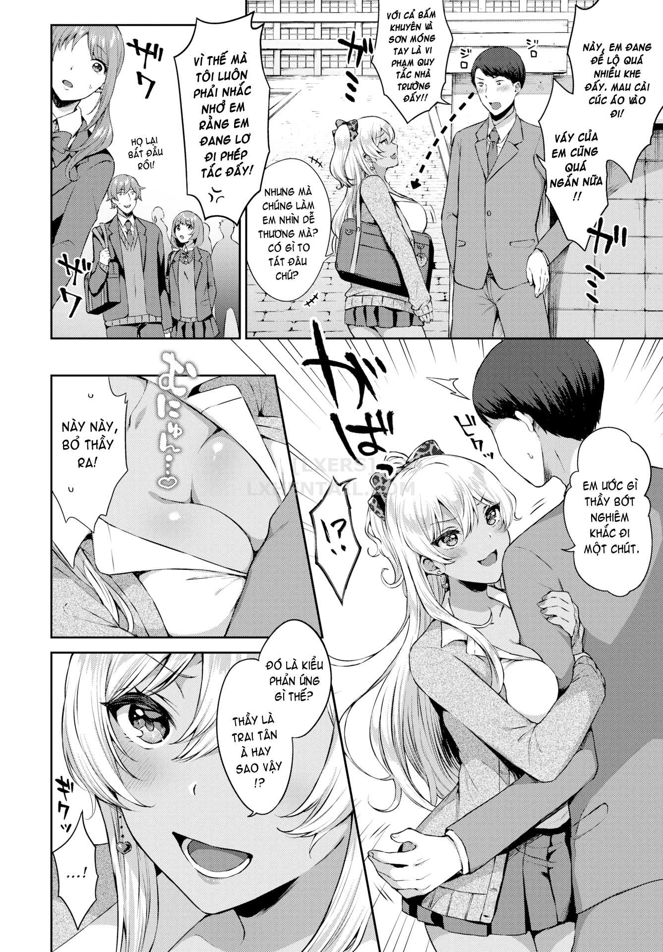 Đọc truyện hentai How to Set a Cheeky Kogal Straight - Oneshot