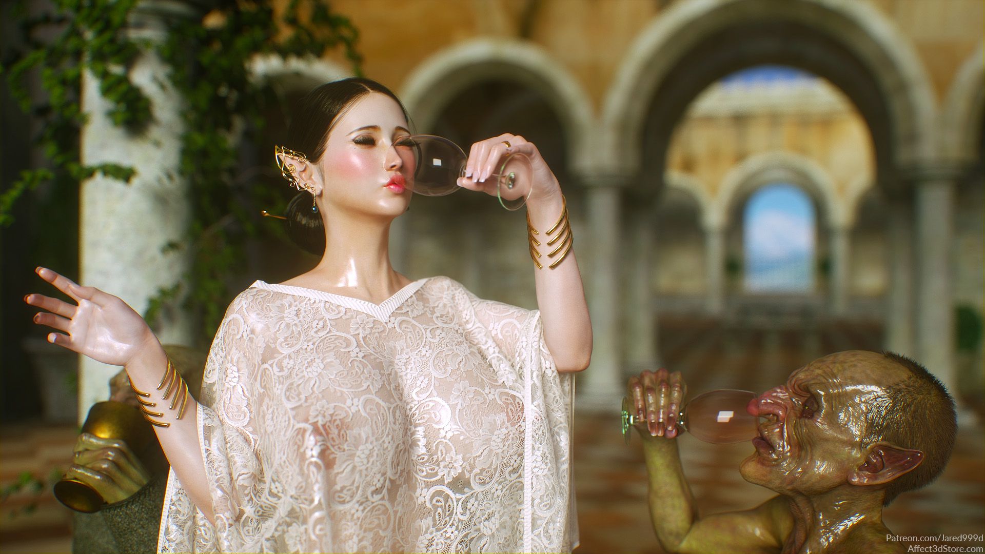 Đọc truyện hentai Elf Slave - Chapter 5: Goblin Bride - Main Set