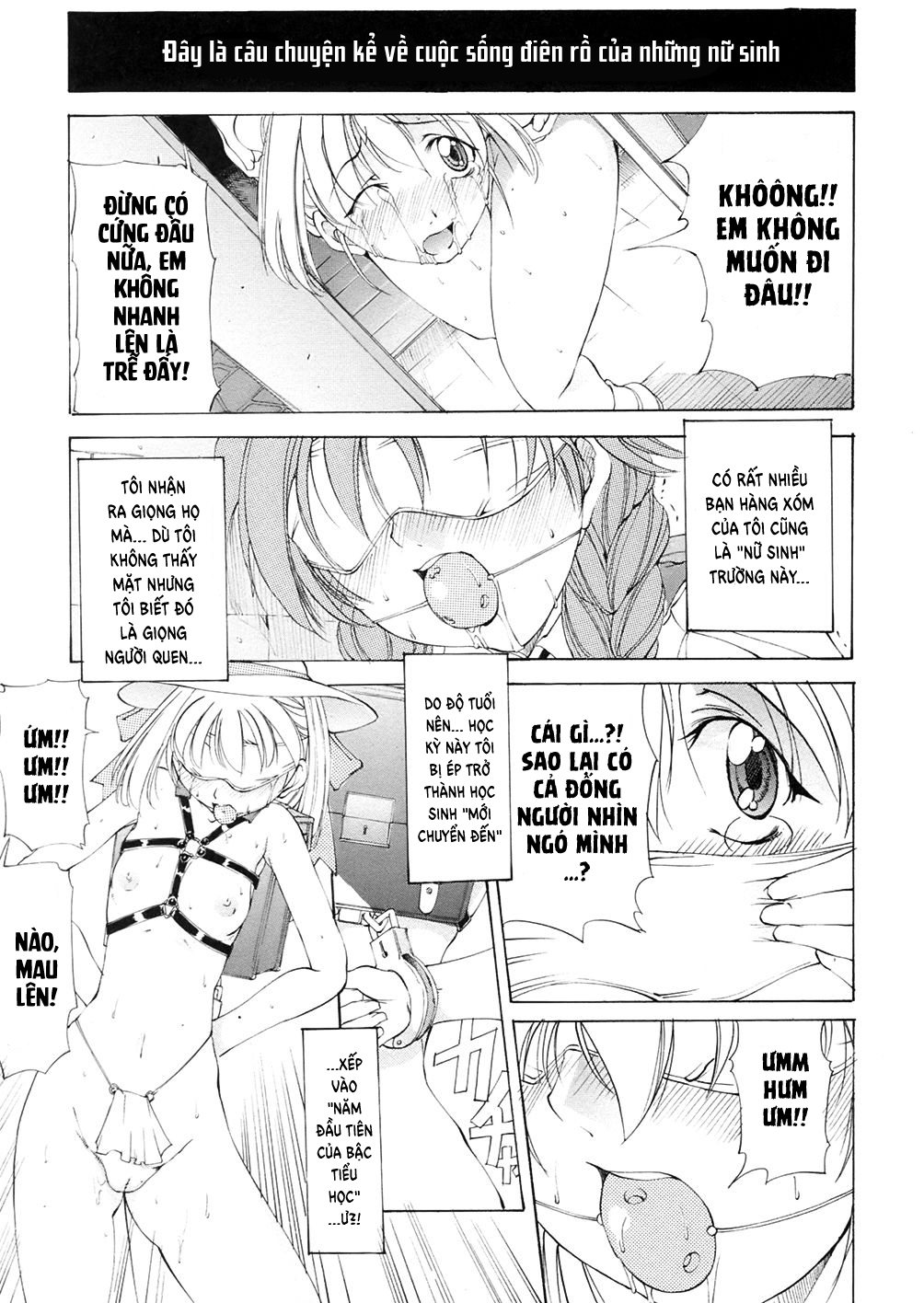 Đọc truyện hentai Học viện tình dục Margareta - Combo chap 1 và 2