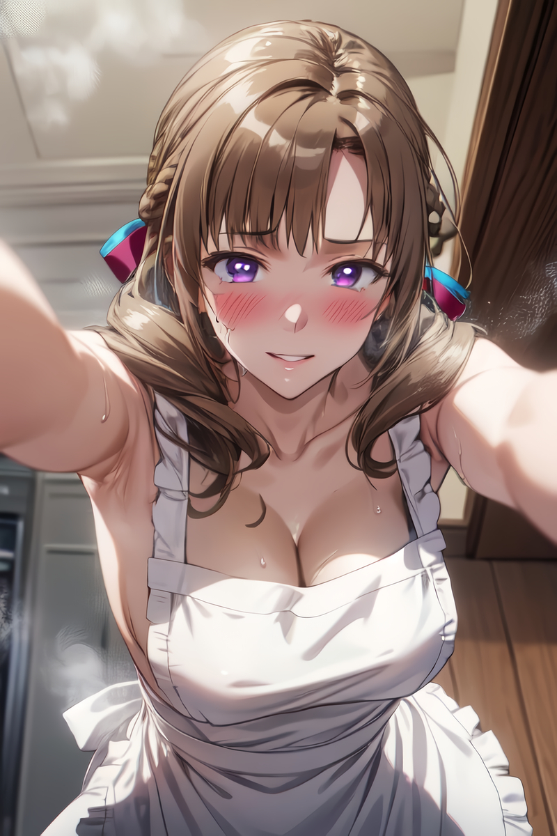 Đọc truyện hentai Tuyển tập Albums Art hentai - Chap 82 - Naked Apron Mamako