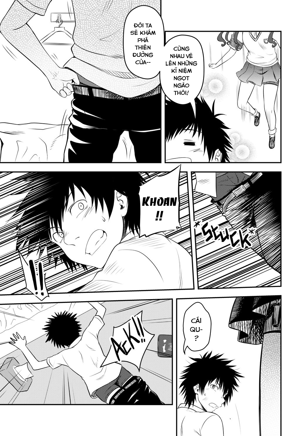 Đọc truyện hentai Black Thoughts (Toaru Kagaku no Railgun) - Oneshot