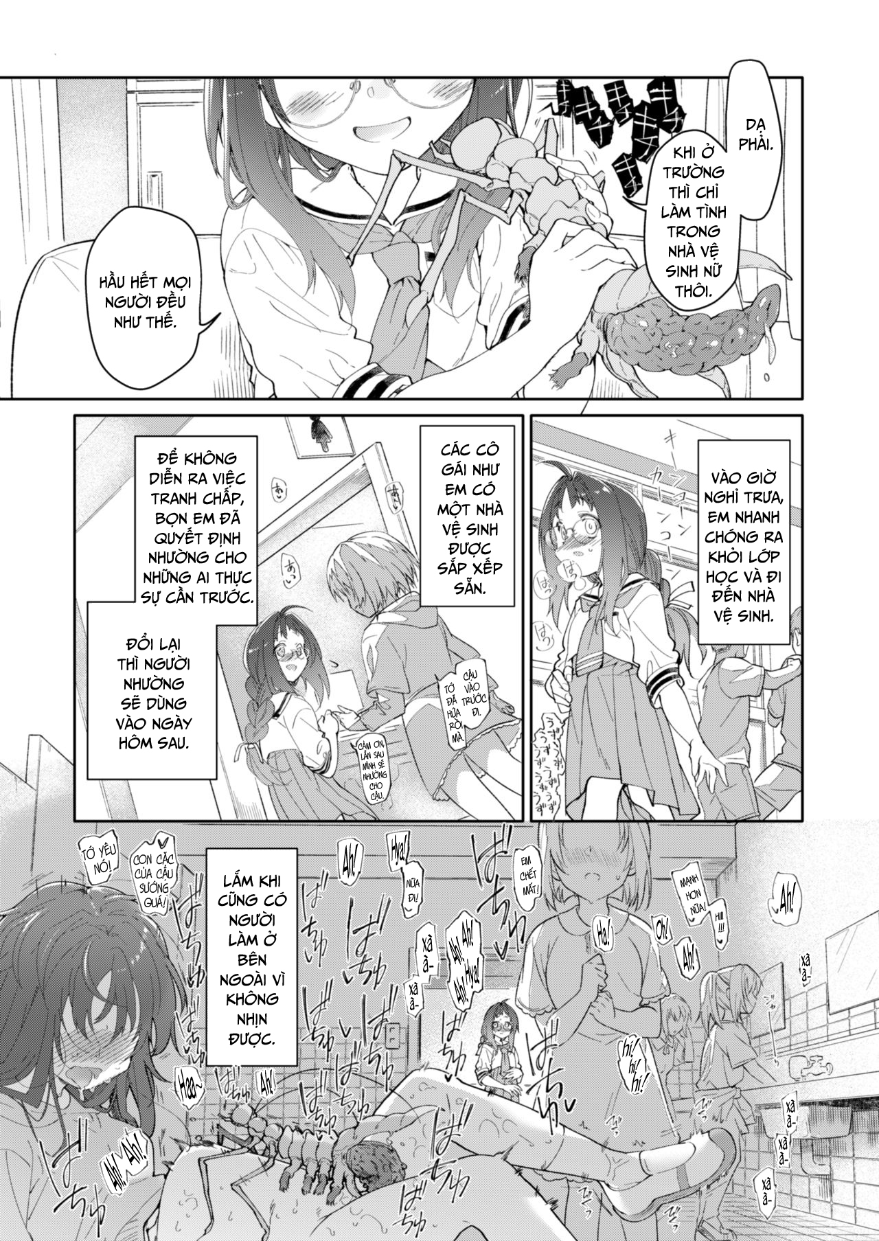 Đọc truyện hentai Chiếc váy và kí sinh trùng - Chap 2