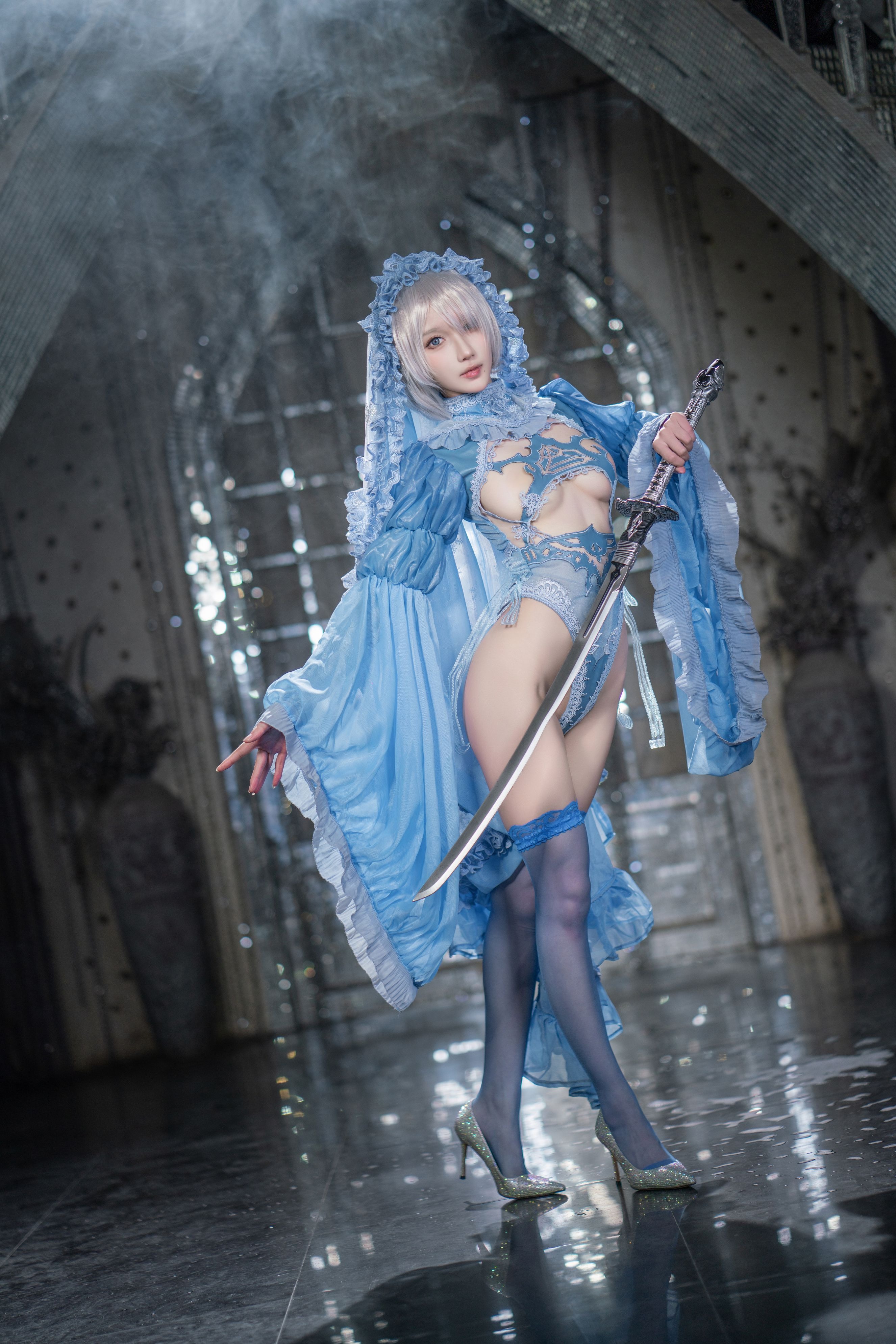 Đọc truyện hentai Tuyển tập Albums siêu phẩm Cosplay - Chap 11 - Abao-ice and snow