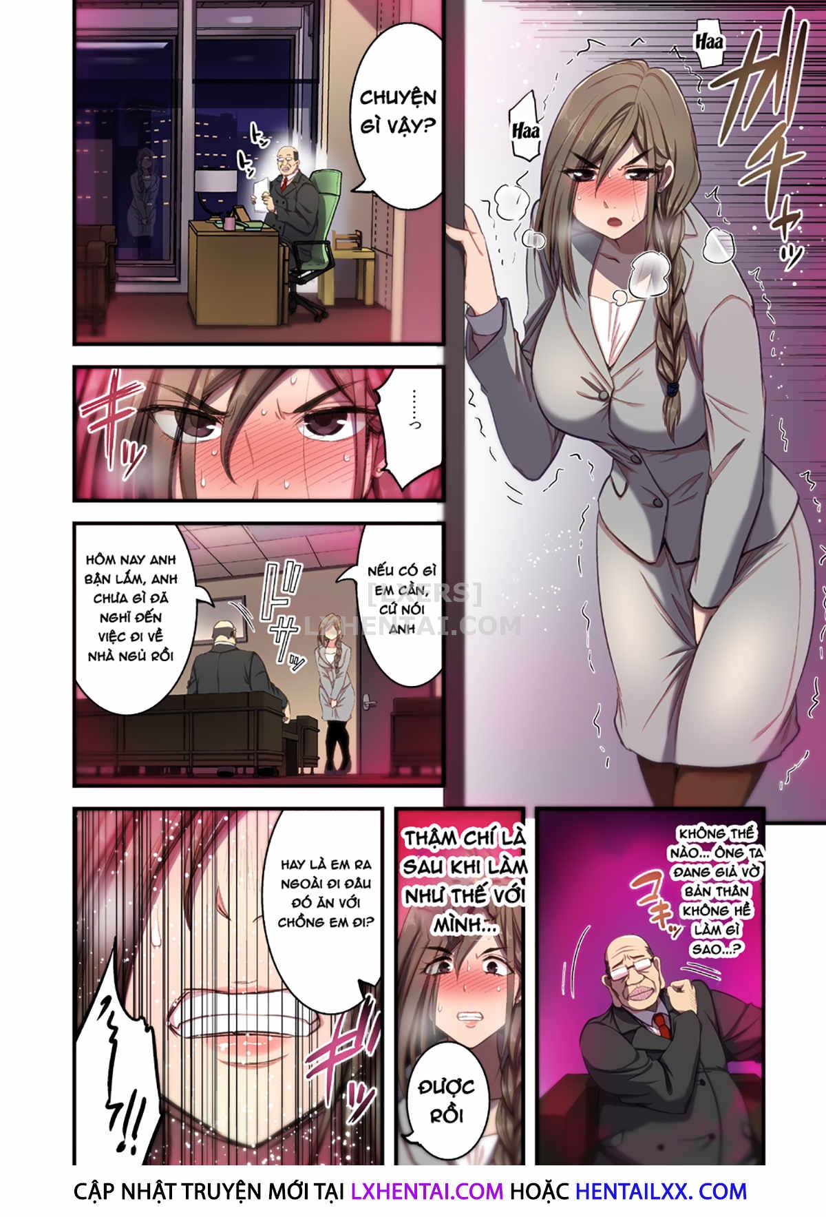 Đọc truyện hentai Saimin Hitozuma OL-San - Oneshot