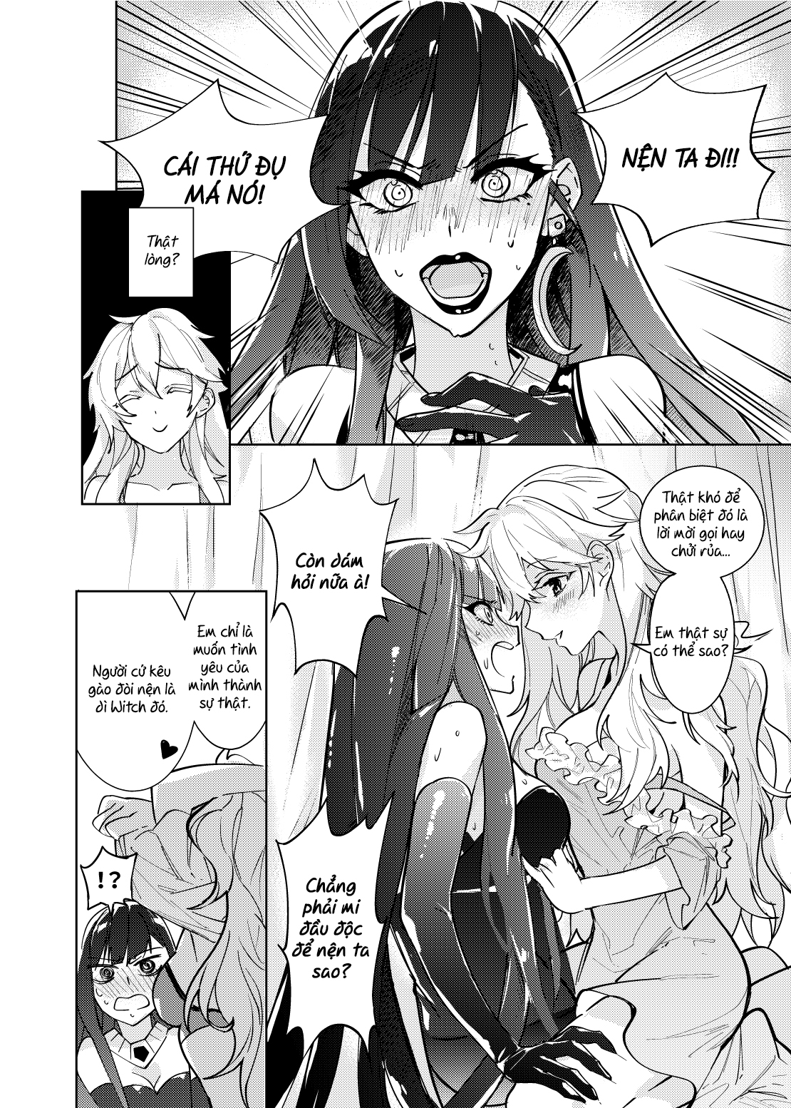 Đọc truyện hentai Tiểu Bạch và Ả Phù Thủy - Oneshot