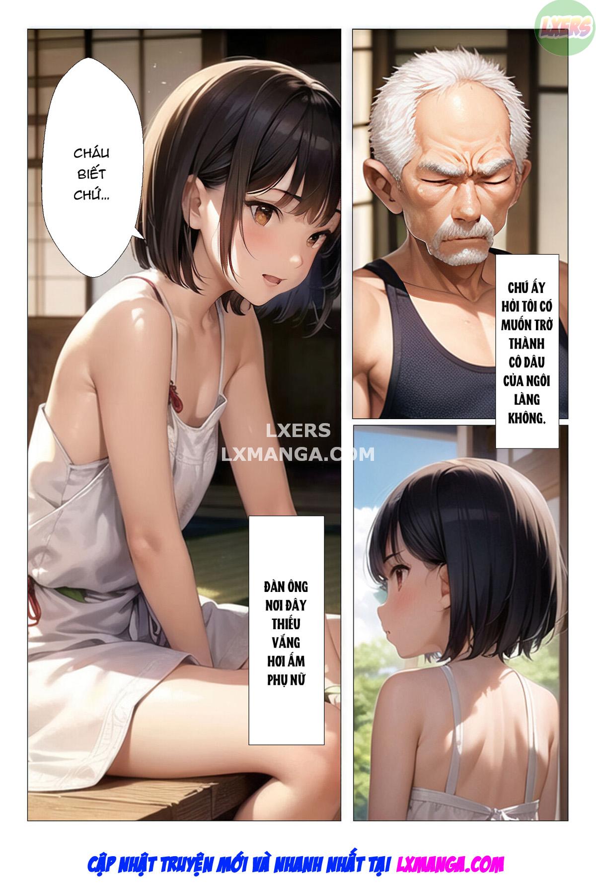 Đọc truyện hentai Cô dâu làng - Oneshot