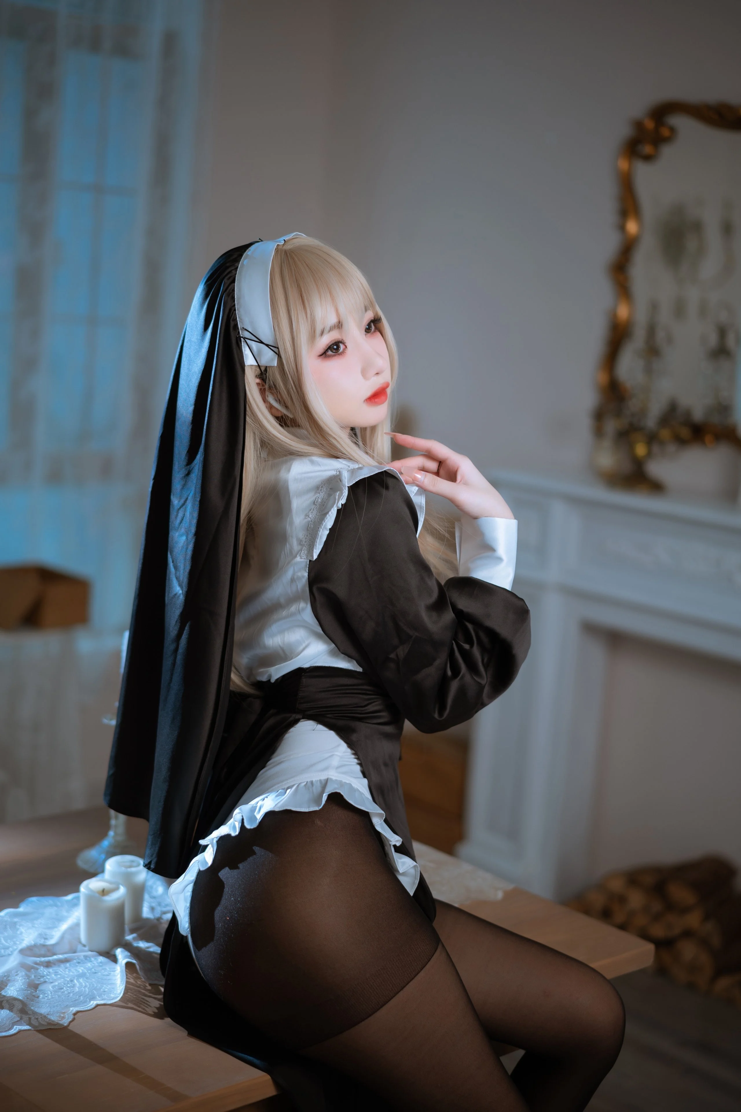 Đọc truyện hentai Tuyển tập Albums siêu phẩm Cosplay - Chap 742 - Is Guichu Yao here? - Nun