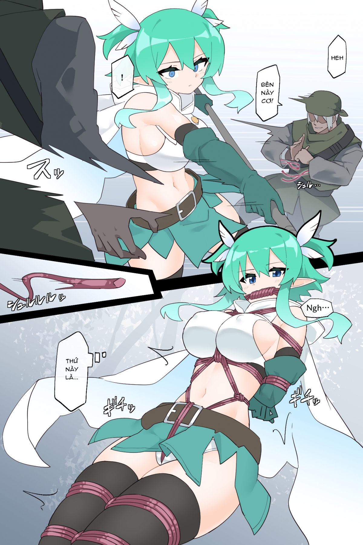 Đọc truyện hentai Guild bắt cóc và người bảo hộ khu rừng - Oneshot