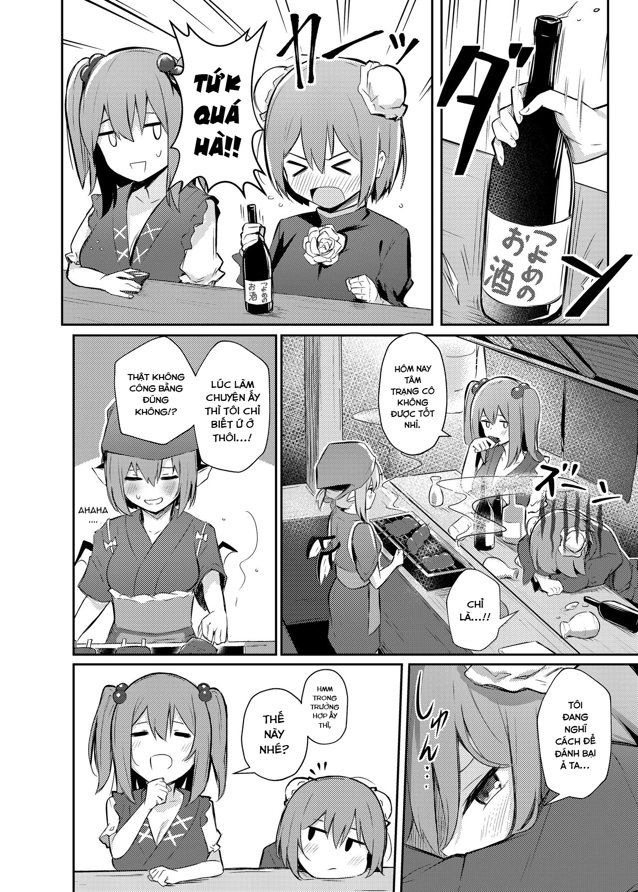 Đọc truyện hentai Kasen-chan no Jasen Rouraku Challenge (Touhou Project) - Oneshot