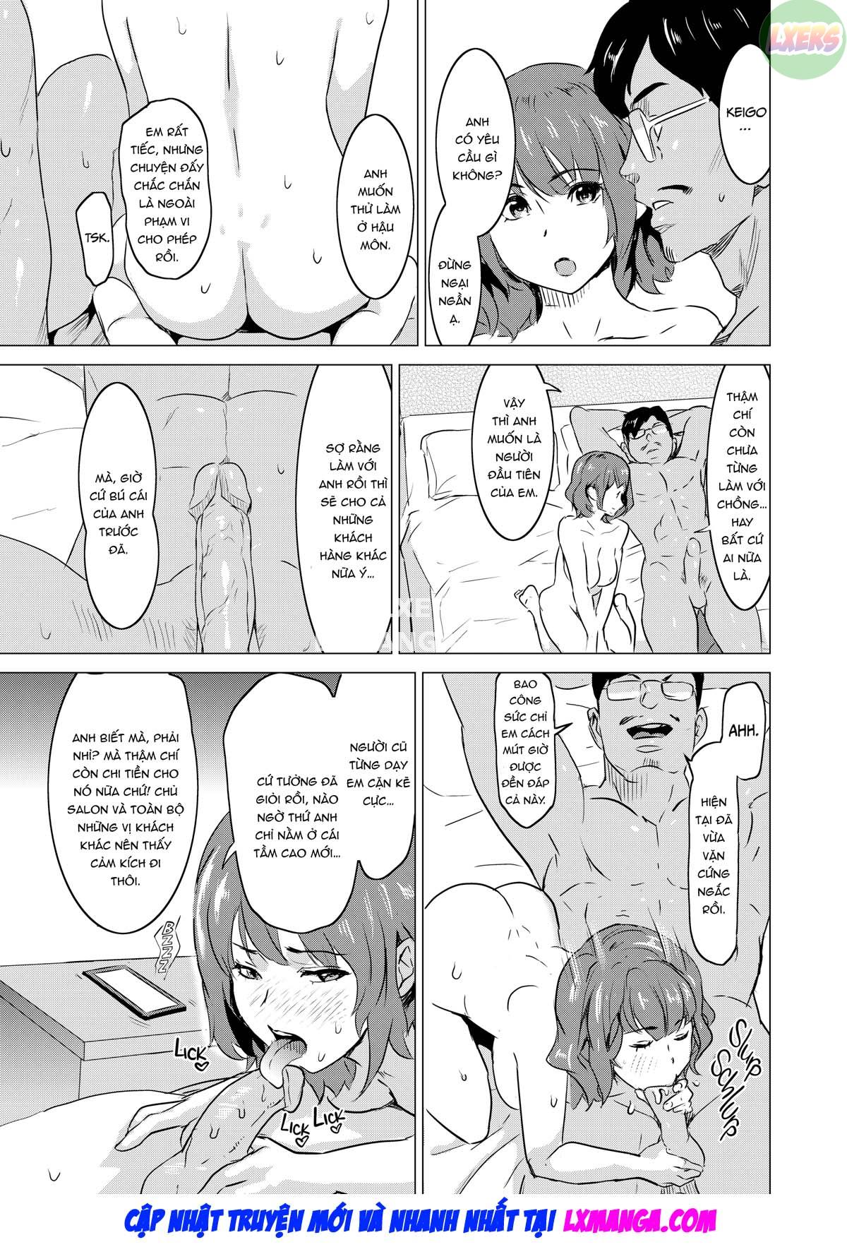 Đọc truyện hentai Tôi bắt vợ làm việc tại nhà thổ - Chap 3 - Sadistic Customer Kawai