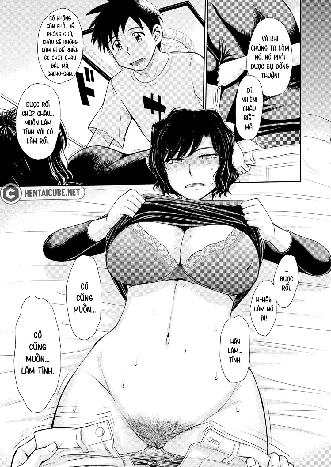 Đọc truyện hentai Chuyện tình người mẹ đơn thân khát dục - Chap 1