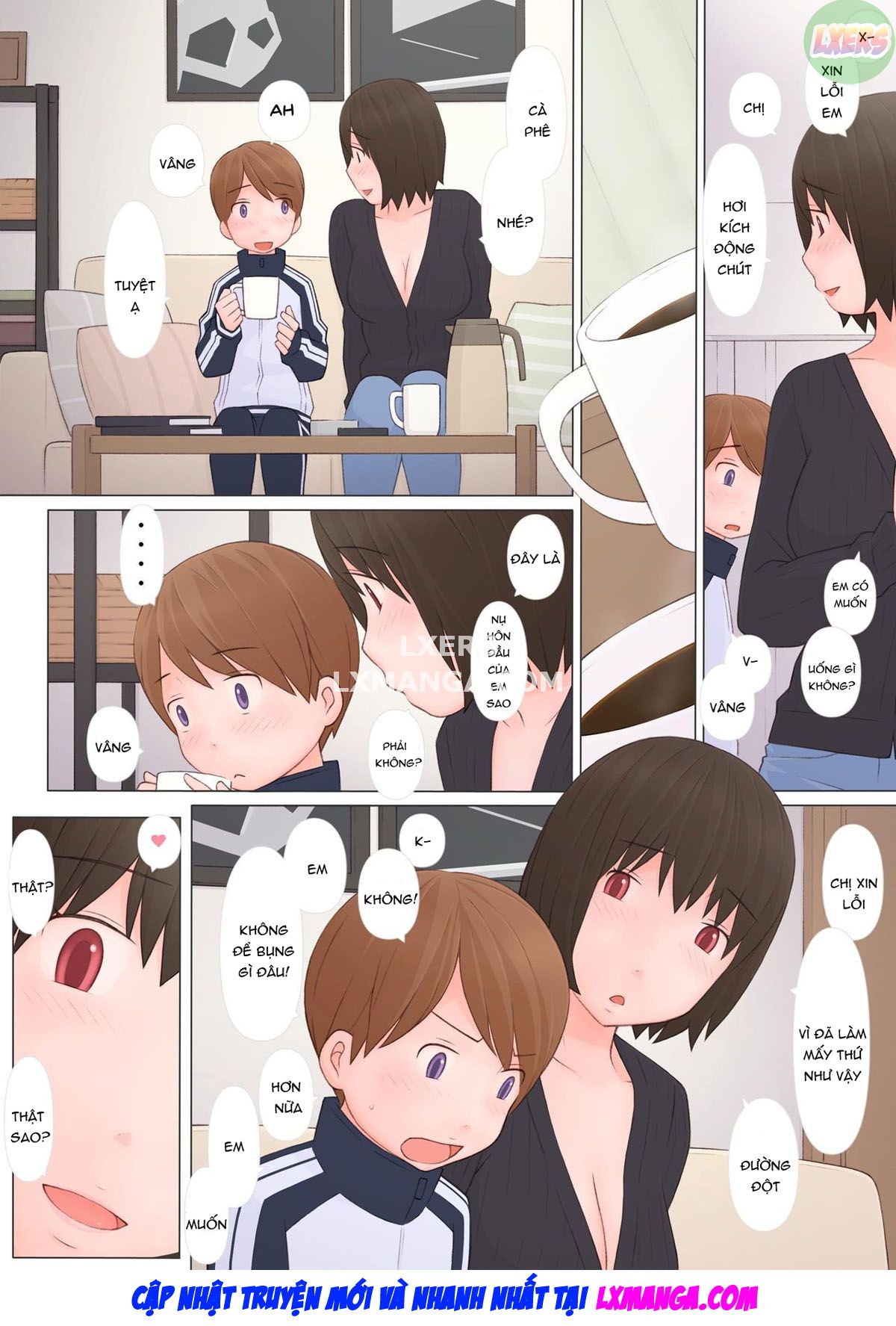 Đọc truyện hentai Bị quyến rũ bởi Onee-San - Oneshot