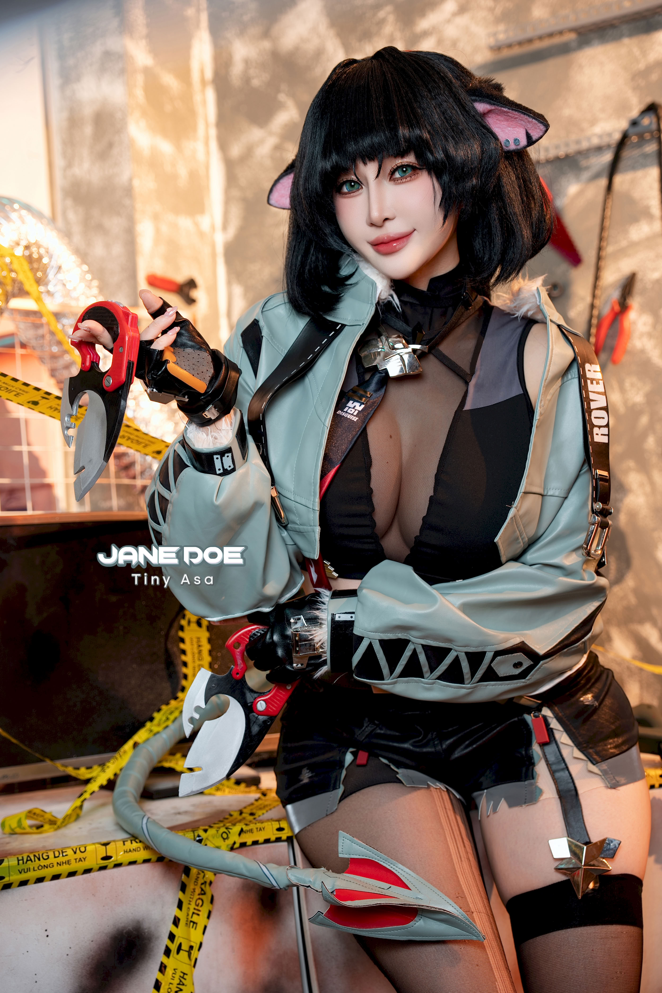 Đọc truyện hentai Tuyển tập Albums siêu phẩm Cosplay - Chap 1407 - Tiny Asa - Jane Doe (Zenless Zone Zero)