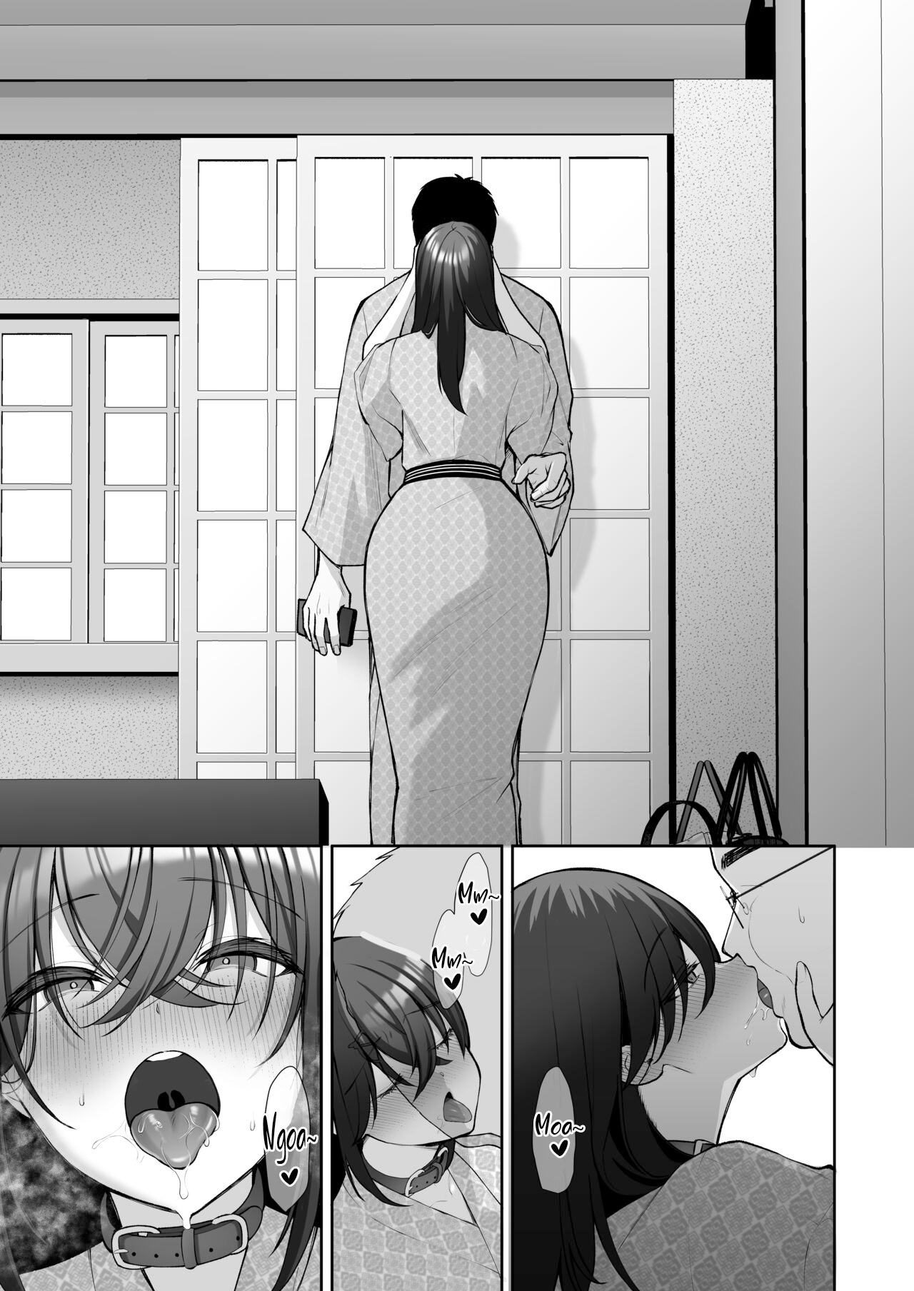 Đọc truyện hentai Hậu trường M phái OL huấn luyện thủ dâm - Utakata 4