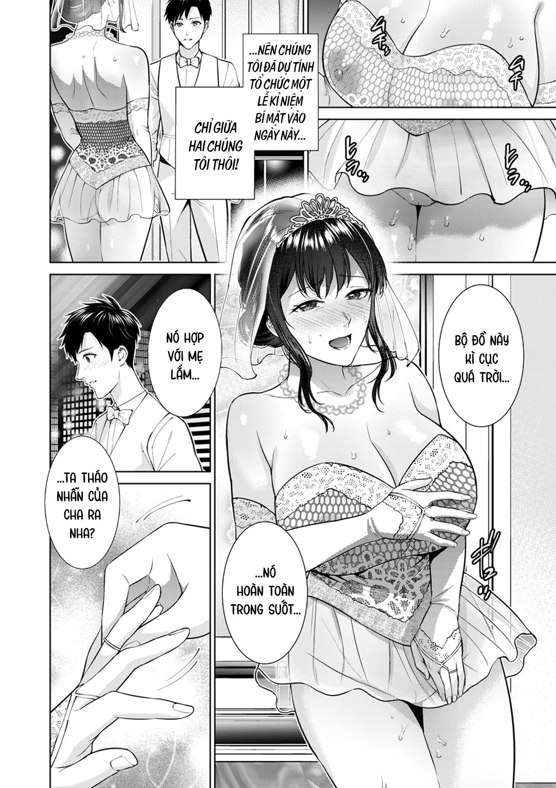 Đọc truyện hentai Lễ cưới bí mật với mẹ! - Oneshot