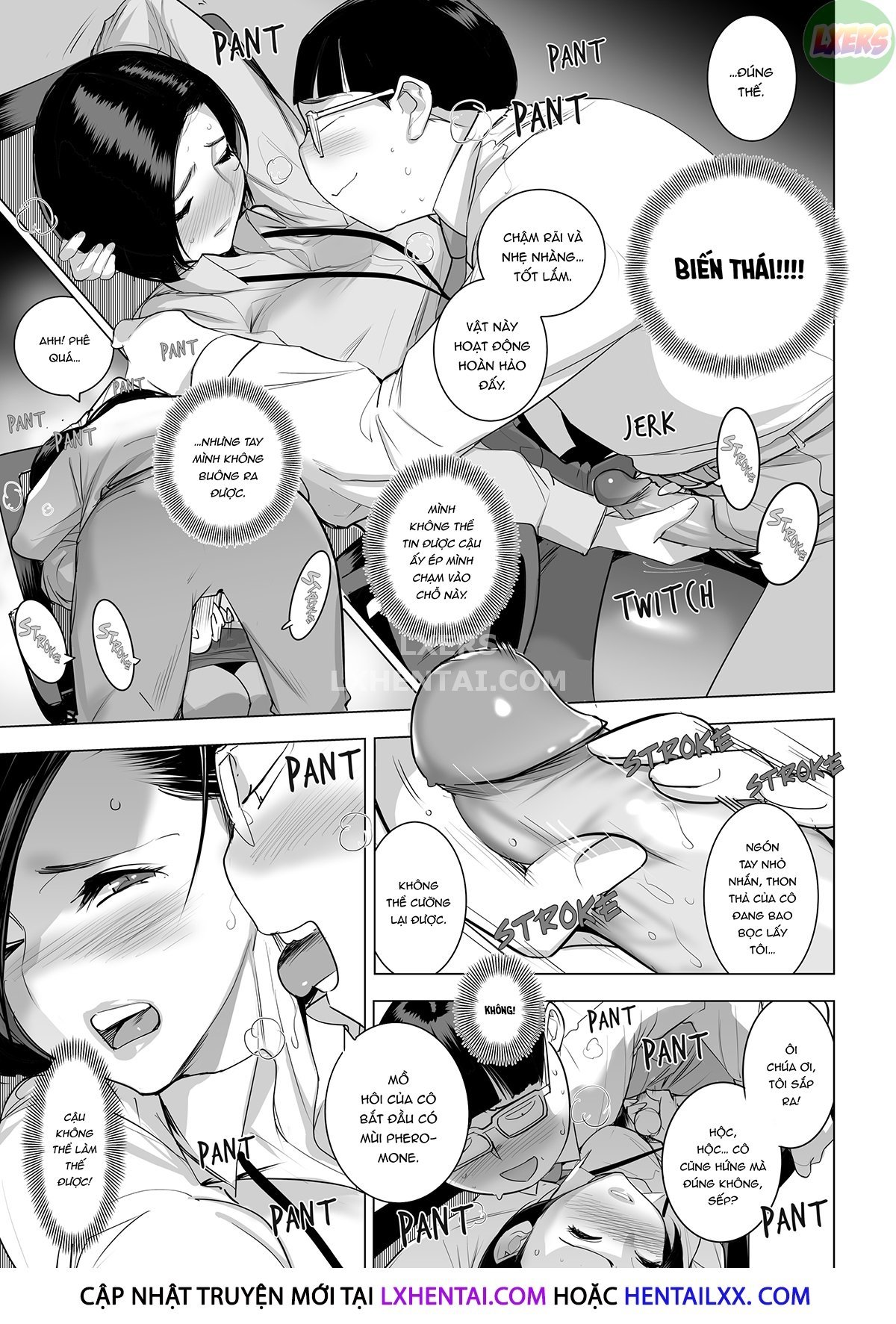 Đọc truyện hentai Điều khiển chị trưởng phòng - Oneshot