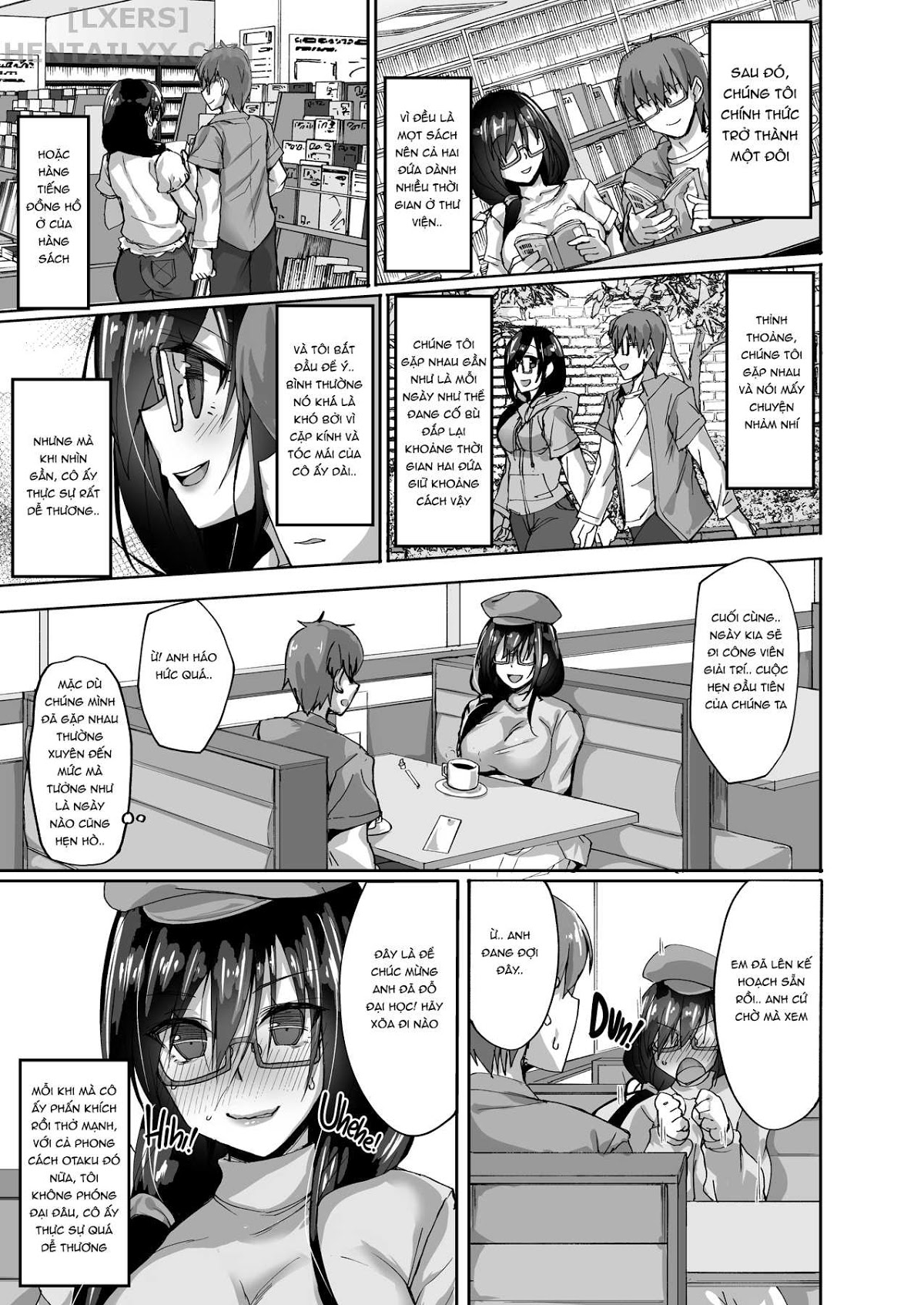 Đọc truyện hentai Netorare Kouhai Kanojo - Chap 1 - Taken and Fucked Behind His Back