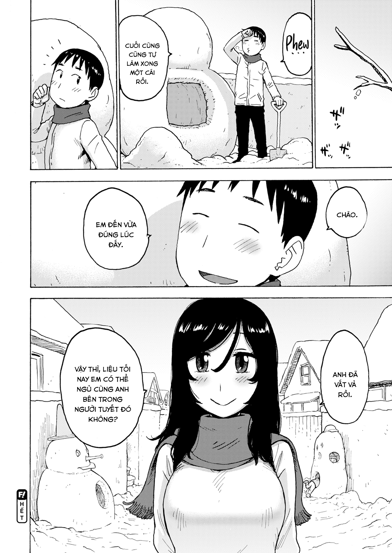 Đọc truyện hentai Lời Xin Chào Từ Bên Trong Người Tuyết - Oneshot