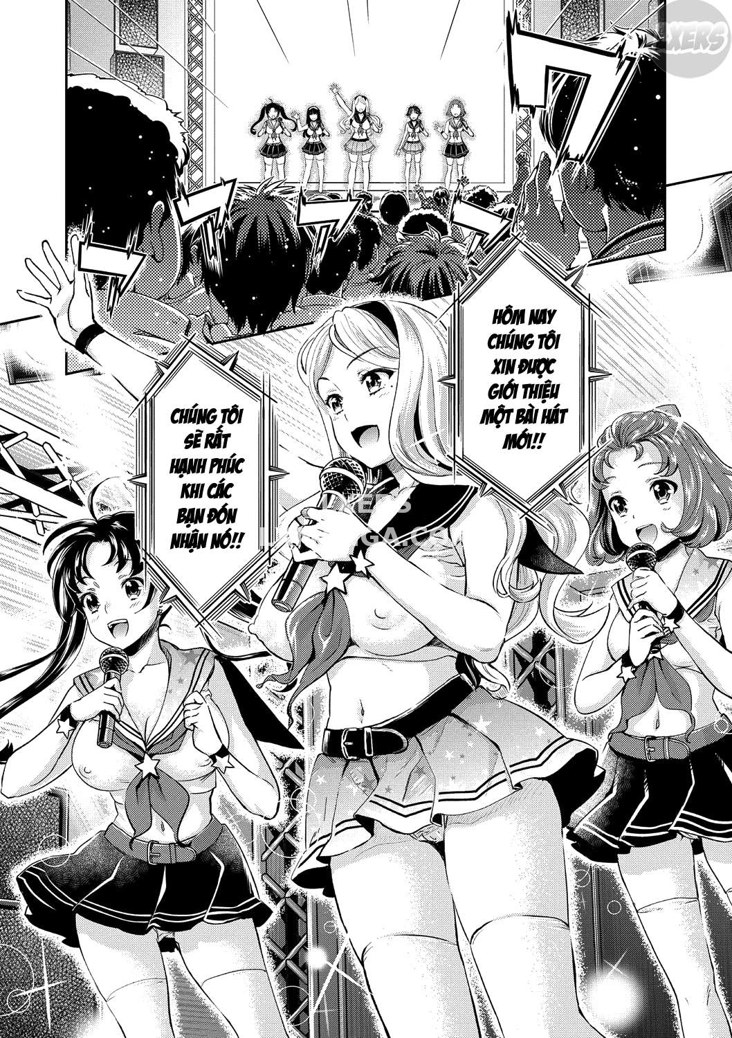 Đọc truyện hentai Kirari Truyền thuyết về IDOL - Chap 4