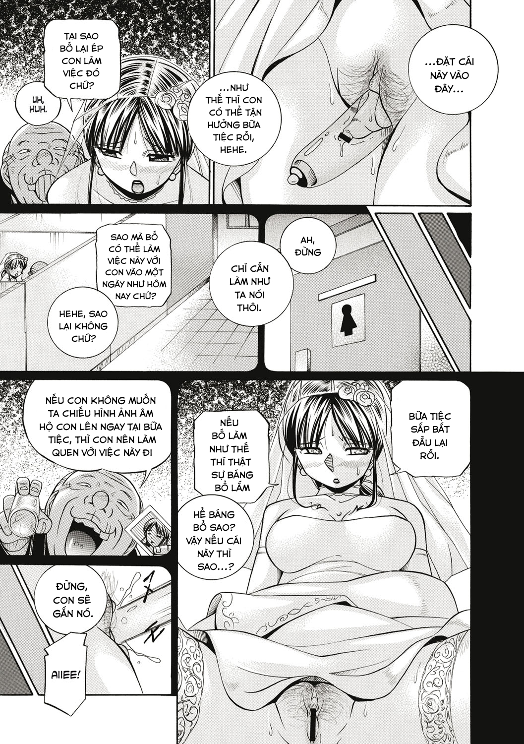 Đọc truyện hentai Yuriko and her Father-in-Law - Chap 3