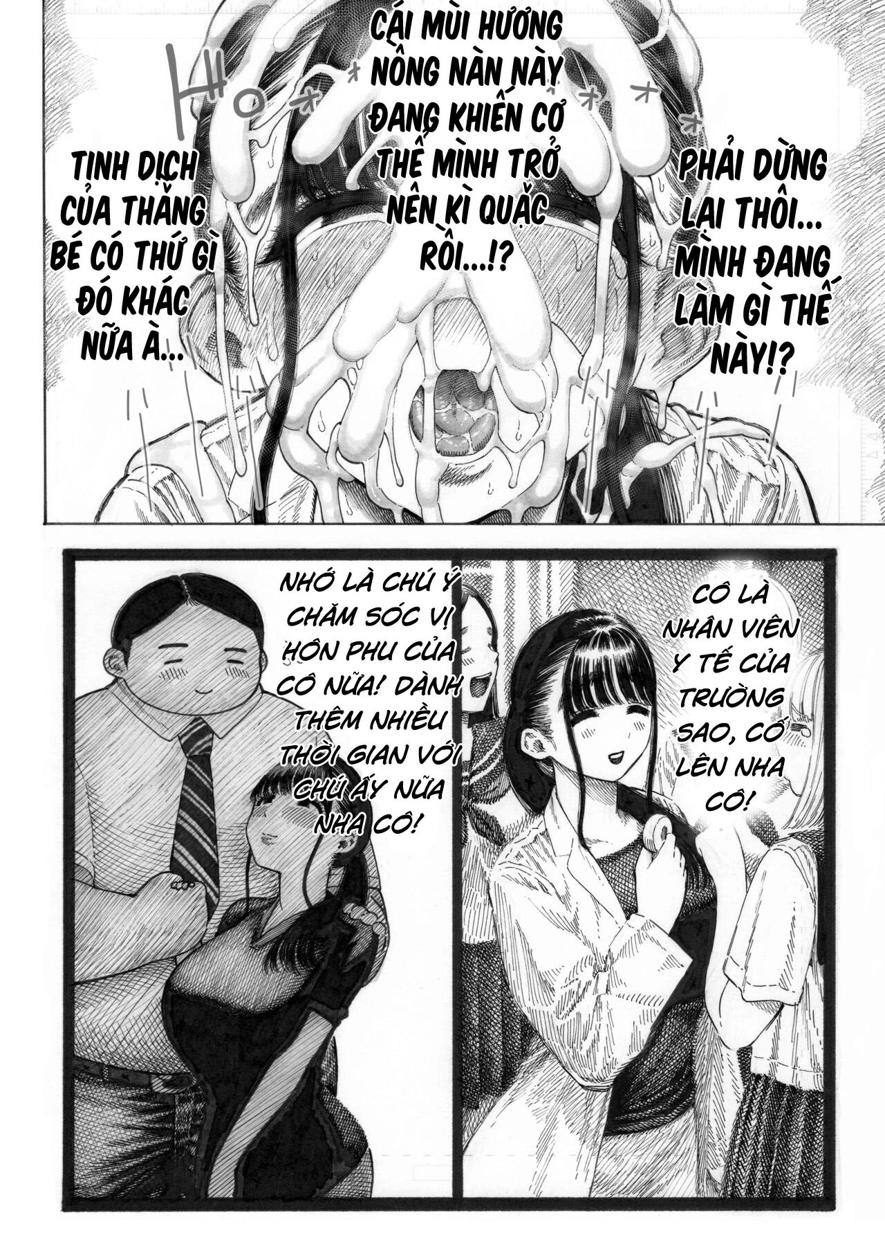 Đọc truyện hentai Câu truyện về học sinh trung học với hai hòn dái to nhất thế giới - Chap 1 Bú và liếm 2hondait