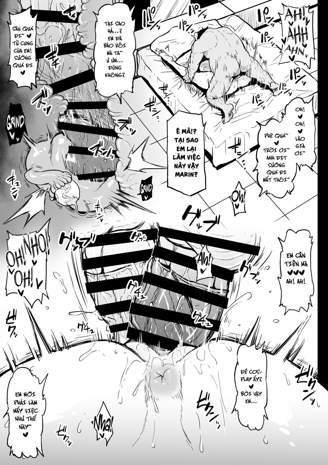 Đọc truyện hentai Cô nàng cosplayer tận tâm hết mình với công việc - Oneshot