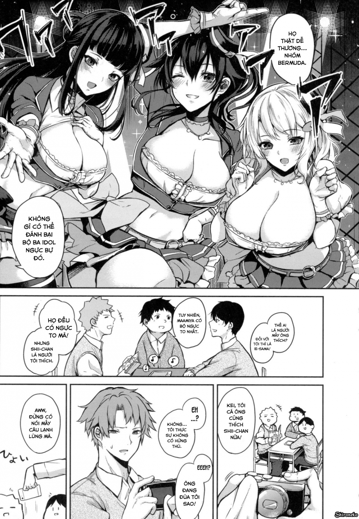 Đọc truyện hentai Dàn Harem Idol - Chap 1