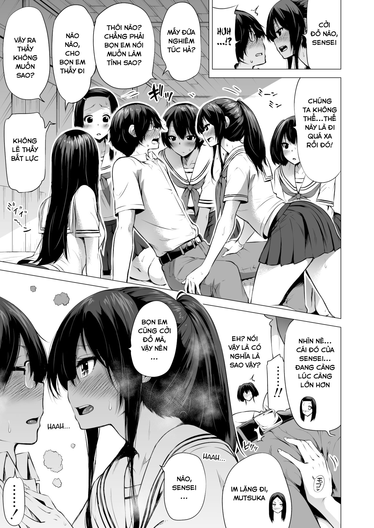 Đọc truyện hentai Nanaka no Rakuen ~Inaka no Gakkou de Bishoujo Harem - Chap 1 ~ Playing Everyones Lover