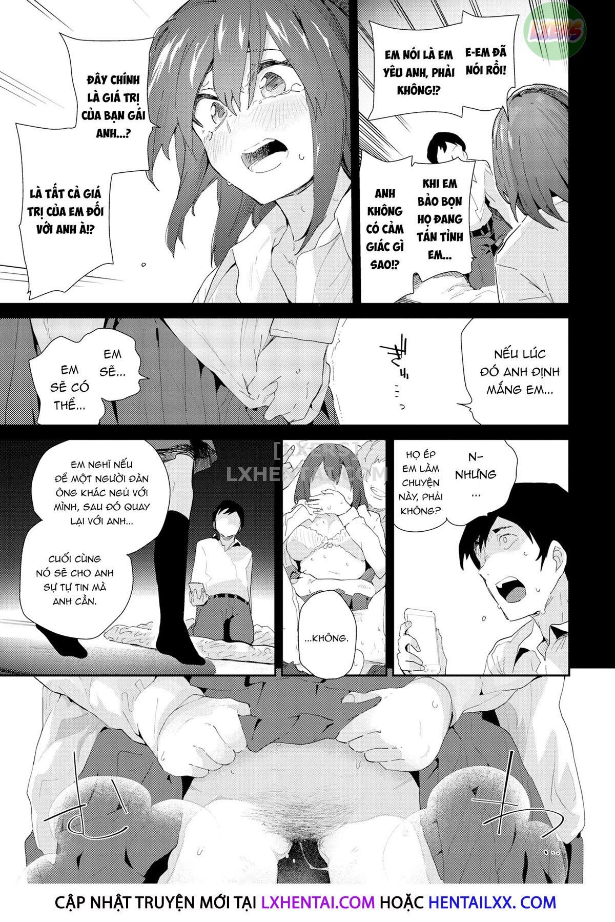 Đọc truyện hentai Gap in my Heart - Chap 4 - The First and Final Time - Part 2