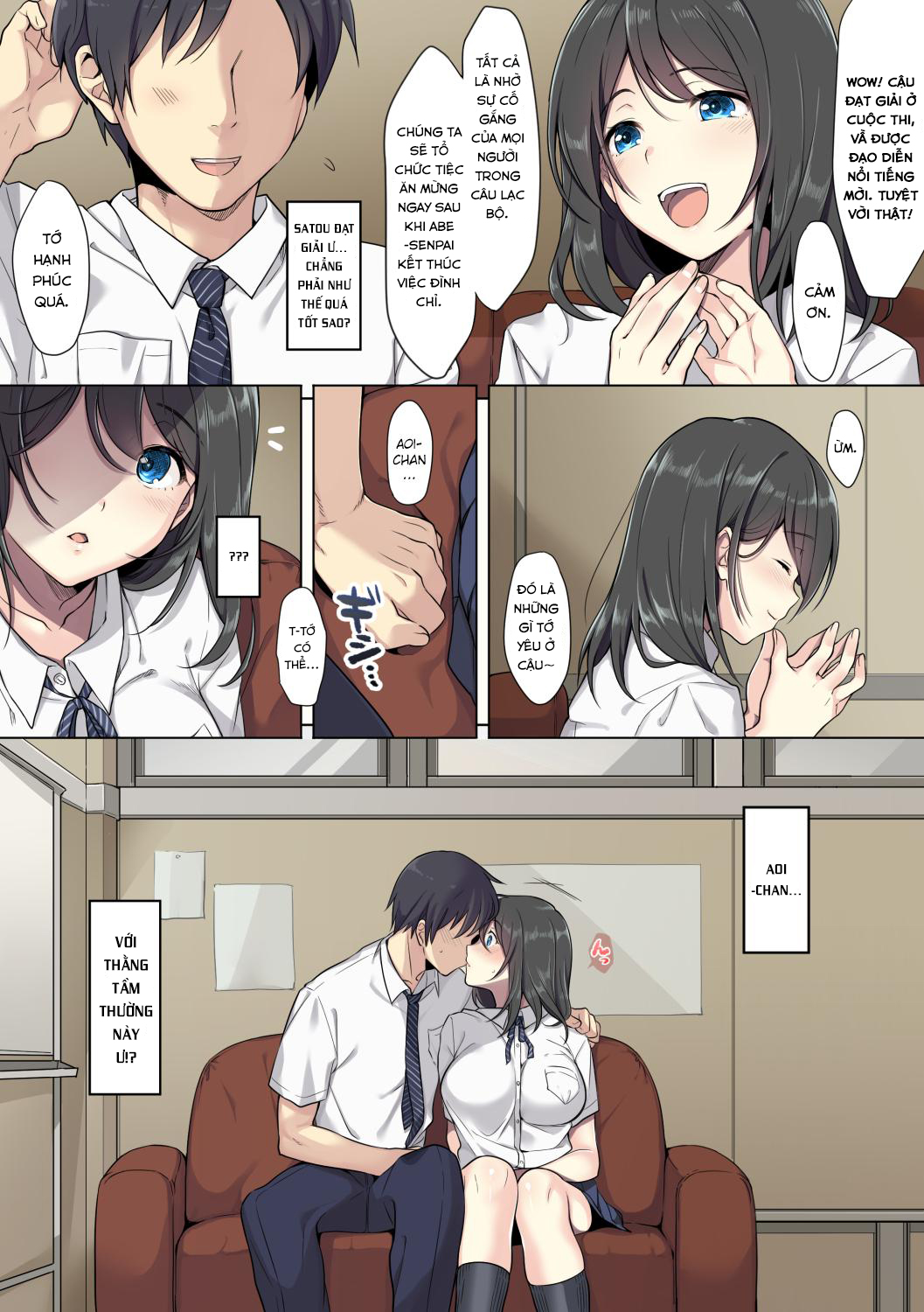 Đọc truyện hentai Bạn gái tôi đã lập một thoả thuận với senpai để bảo vệ tôi. - Chap 1