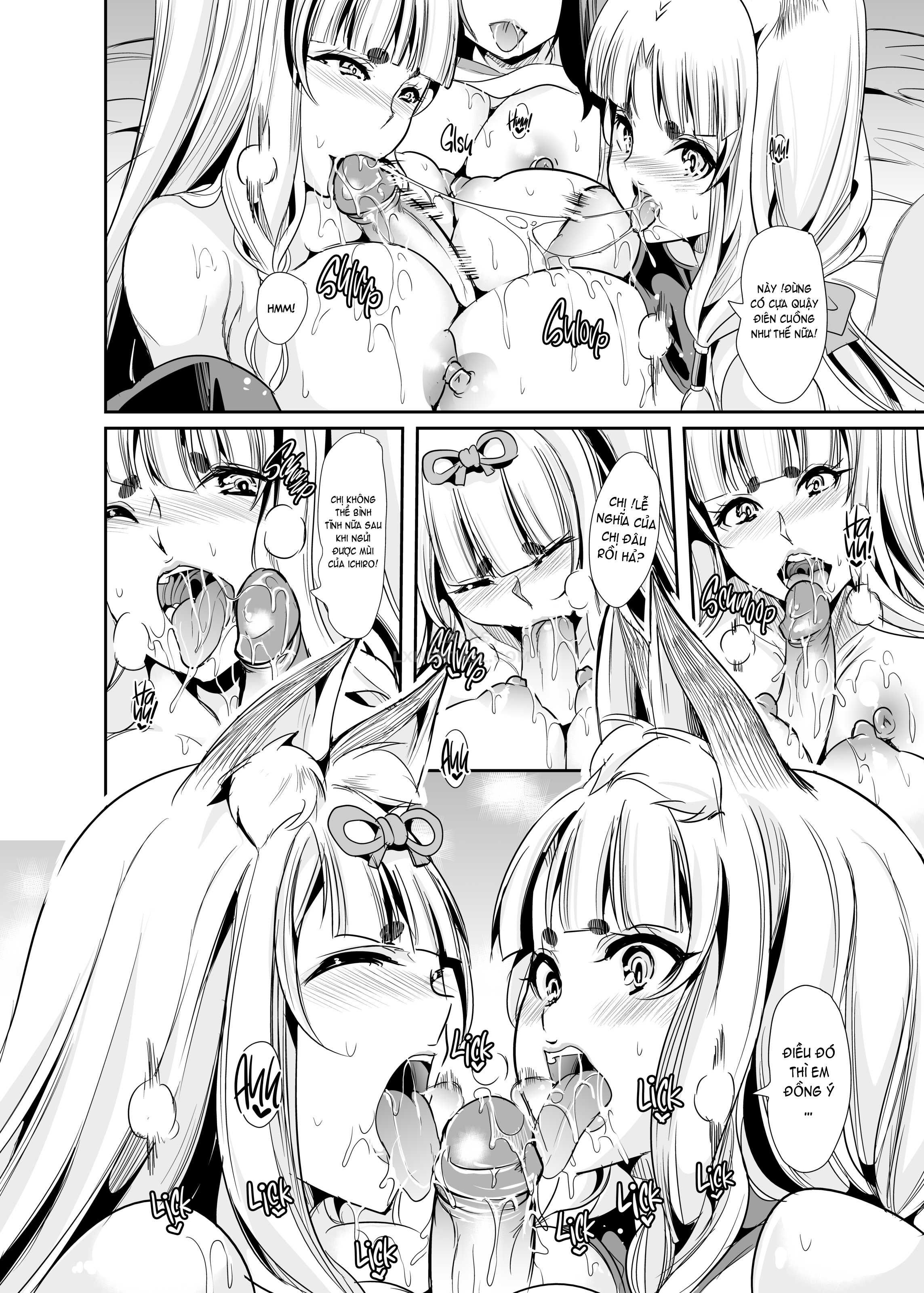 Đọc truyện hentai My Harem in Another World Collection - Chap 5 - Cumming with the Kami! Fluffy ❤️ Fucking