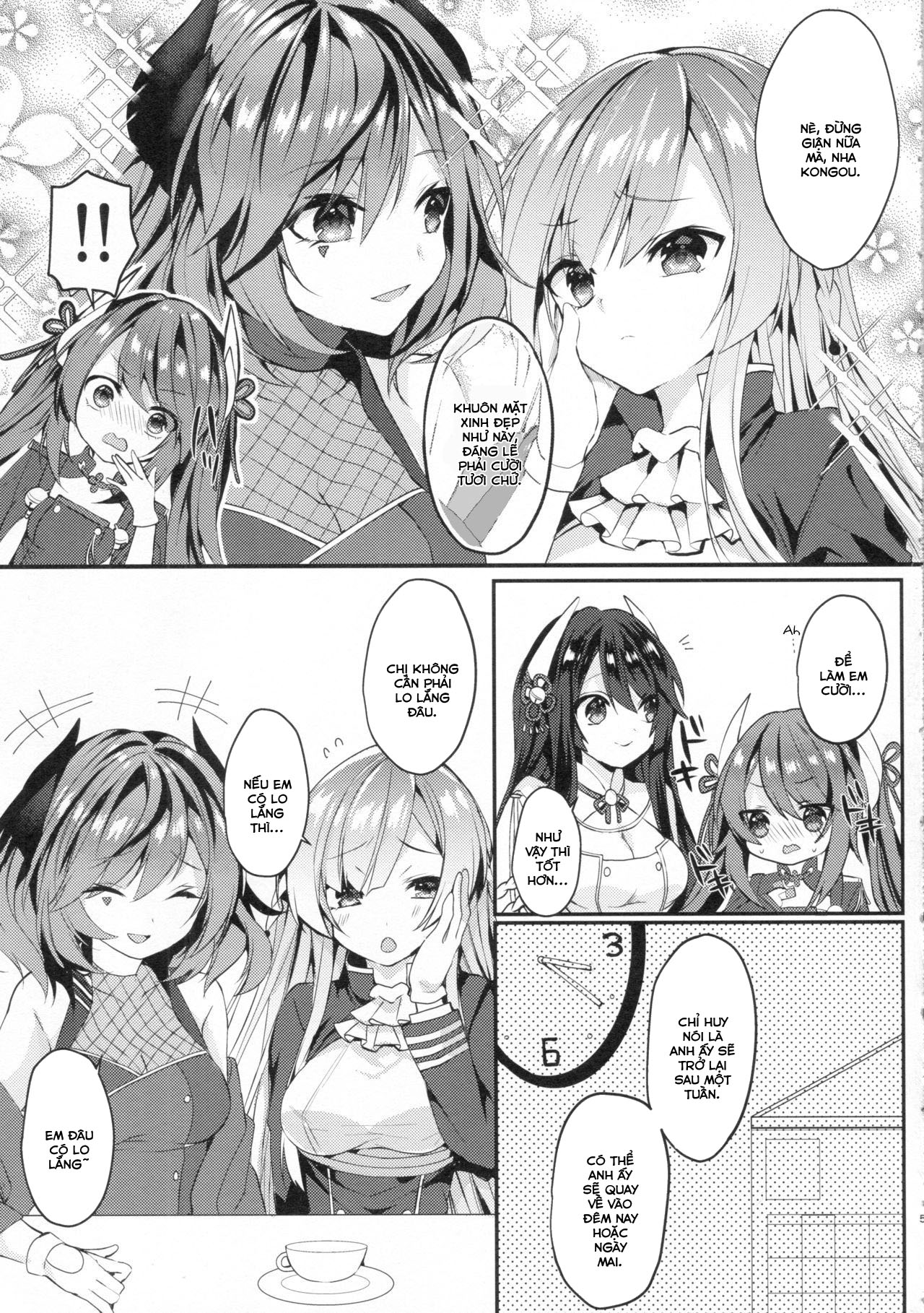 Đọc truyện hentai Kongou-nee-san ga Aishitekureru - Oneshot