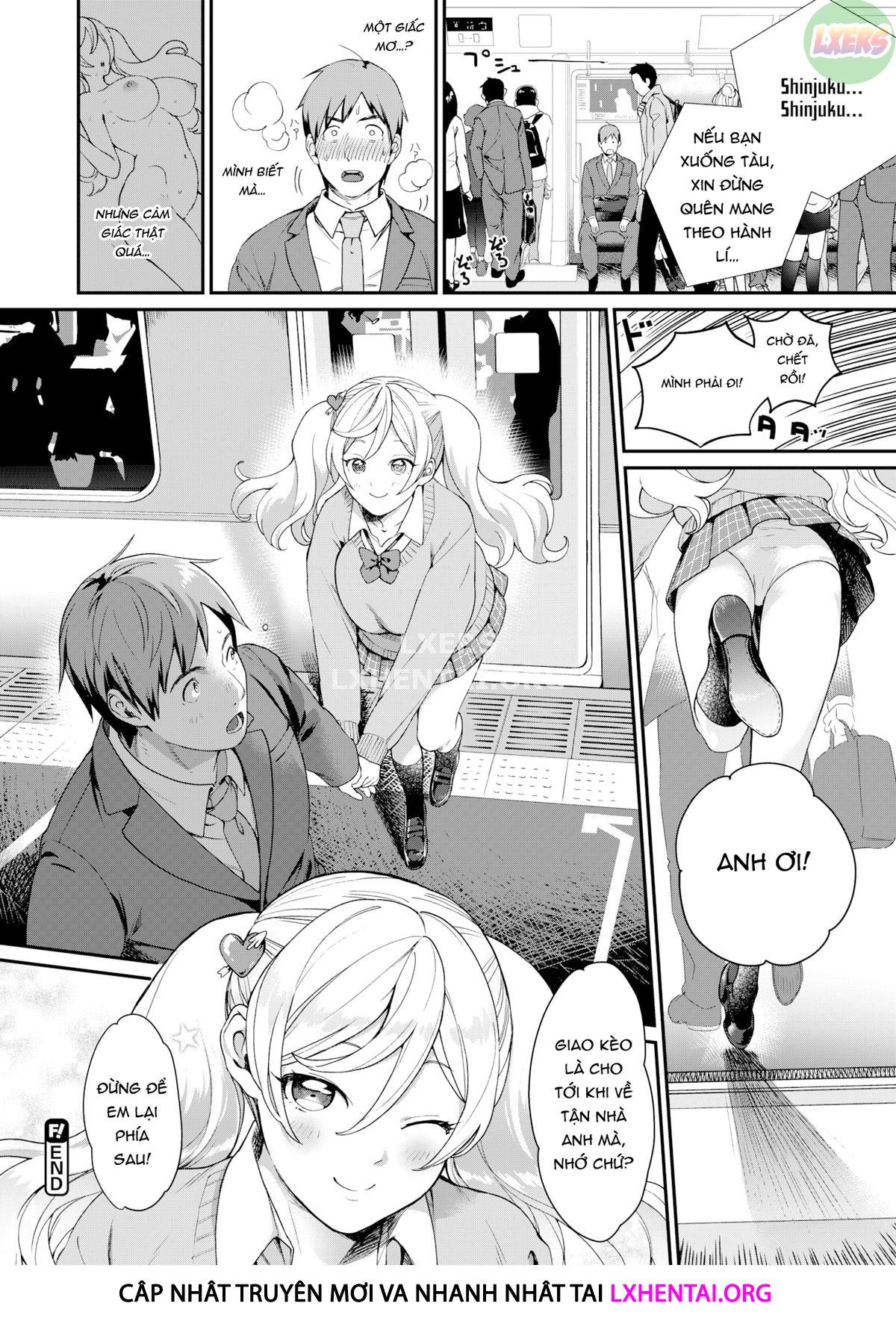 Đọc truyện hentai Hành trình trên chuyến tàu mát mẻ - Oneshot
