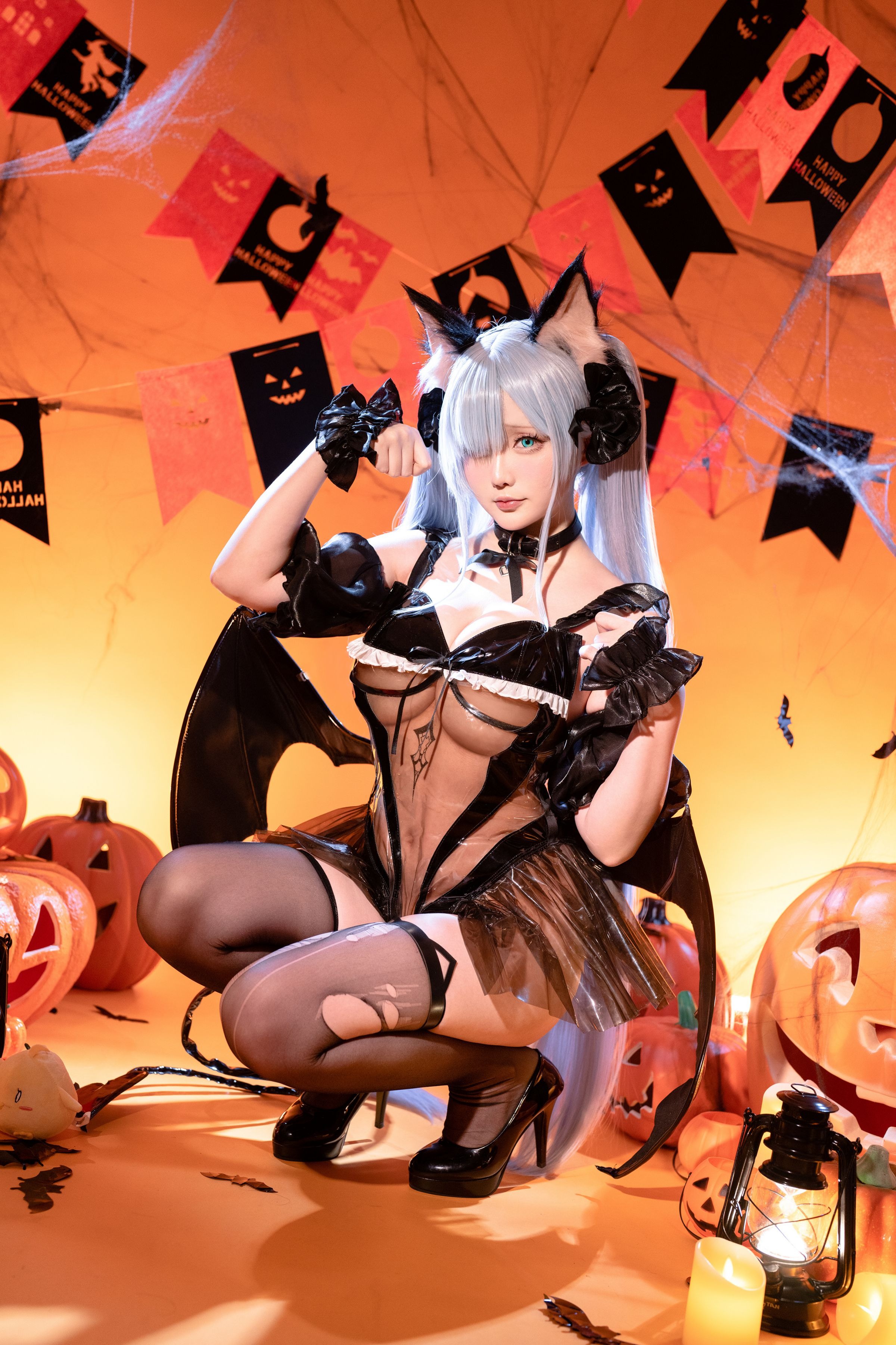 Đọc truyện hentai Tuyển tập Albums siêu phẩm Cosplay - Chap 69 - Halloween - Chichi Janus
