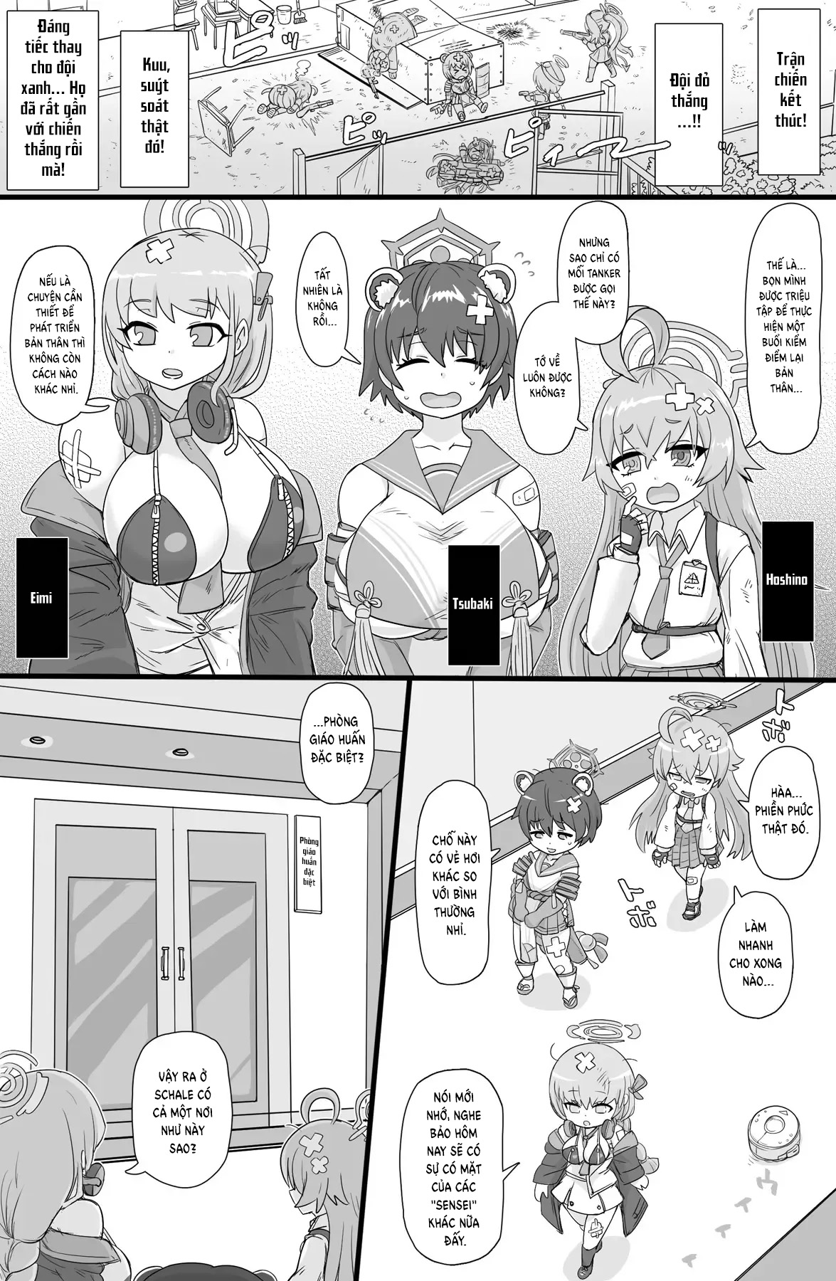 Đọc truyện hentai Tokubetsu Shidoushitsu - Oneshot