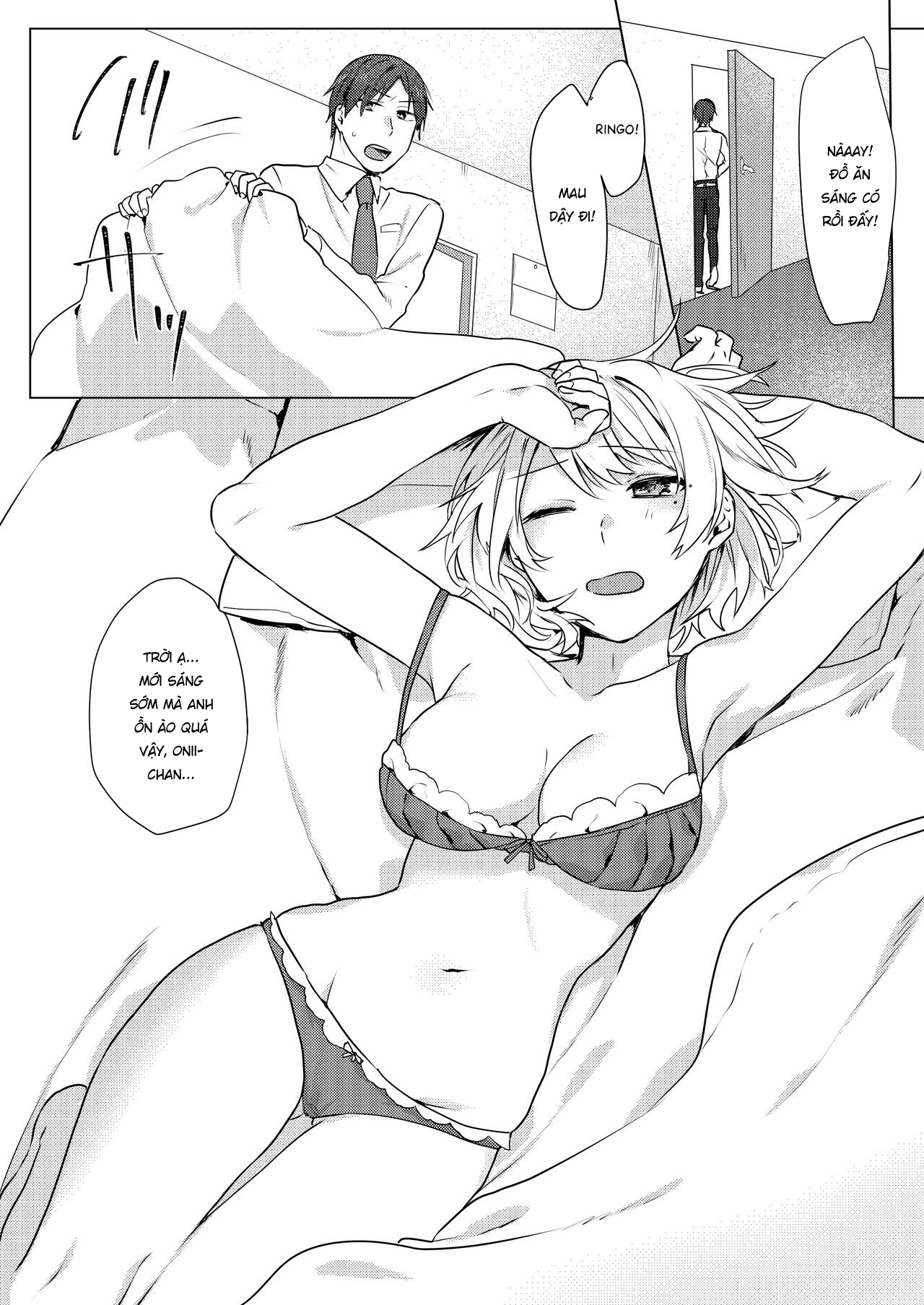 Đọc truyện hentai Kế hoạch dụ dỗ Onii-chan của tôi - Oneshot ngọt