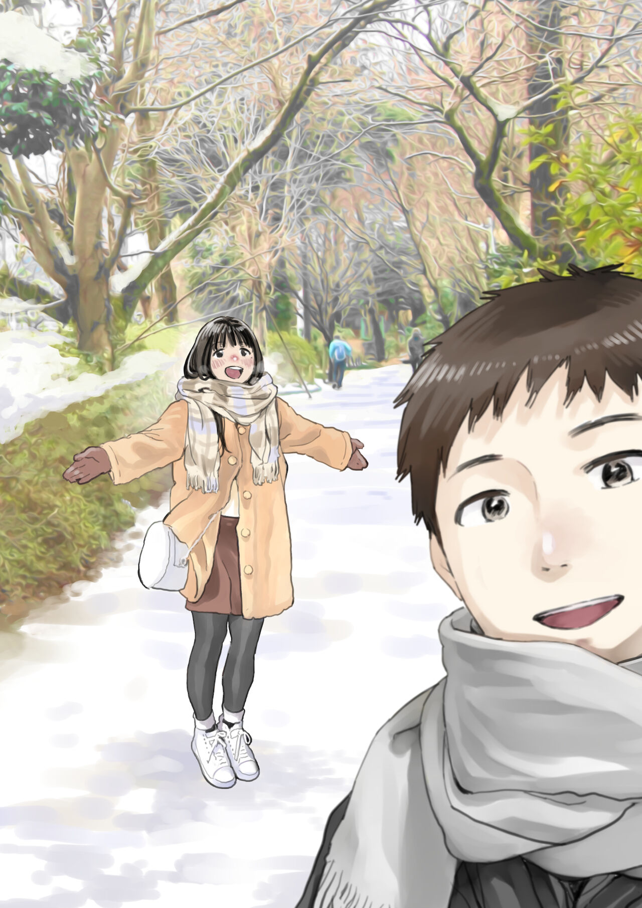 Đọc truyện hentai Phát hiện sừng khi xem trộm điện thoại bạn gái (Phần 2) - Chap 1: Quay đầu là bờ