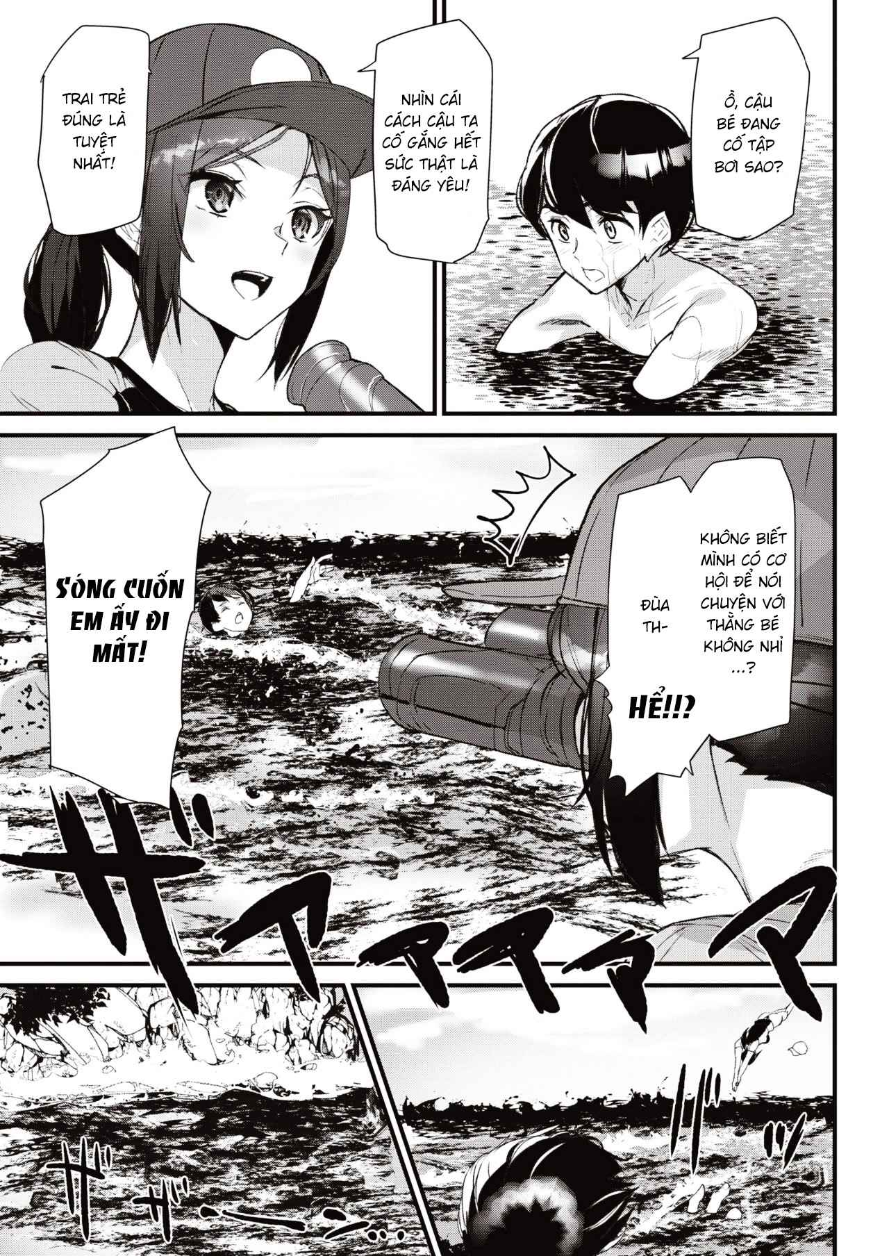 Đọc truyện hentai Summer Love Saver - Oneshot - Có che