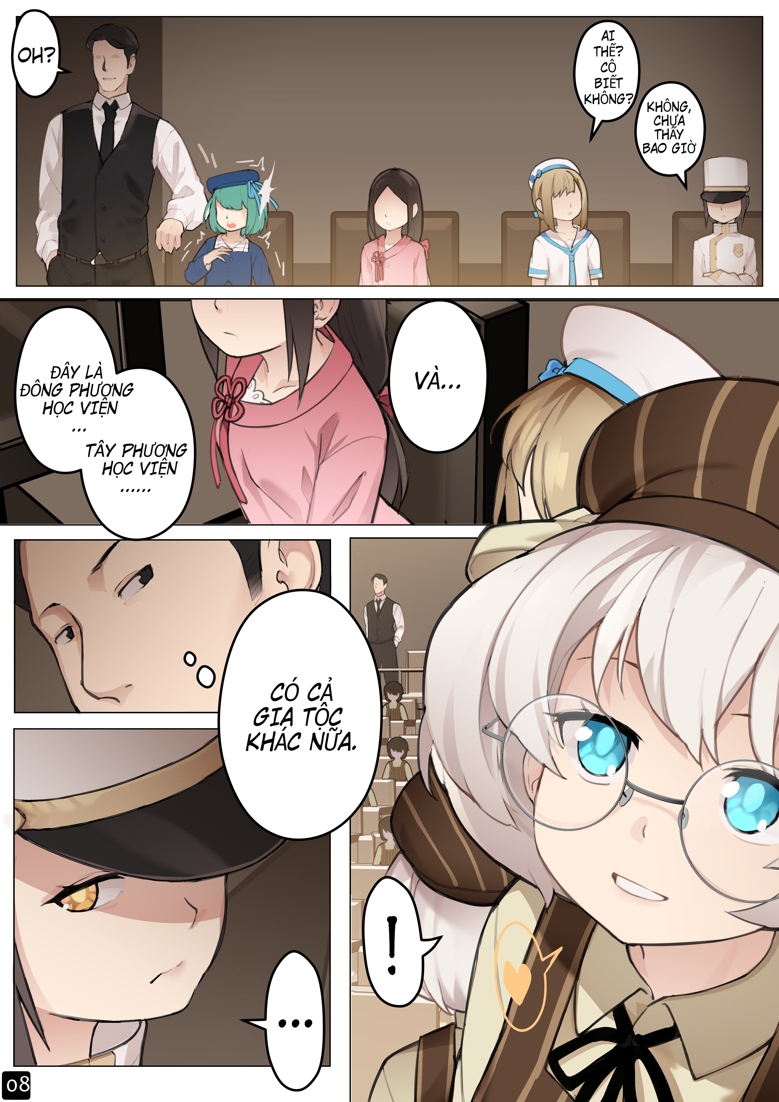 Đọc truyện hentai Điểm kỳ dị của thiếu nữ - Chap 5: Học viện Shrivatsa