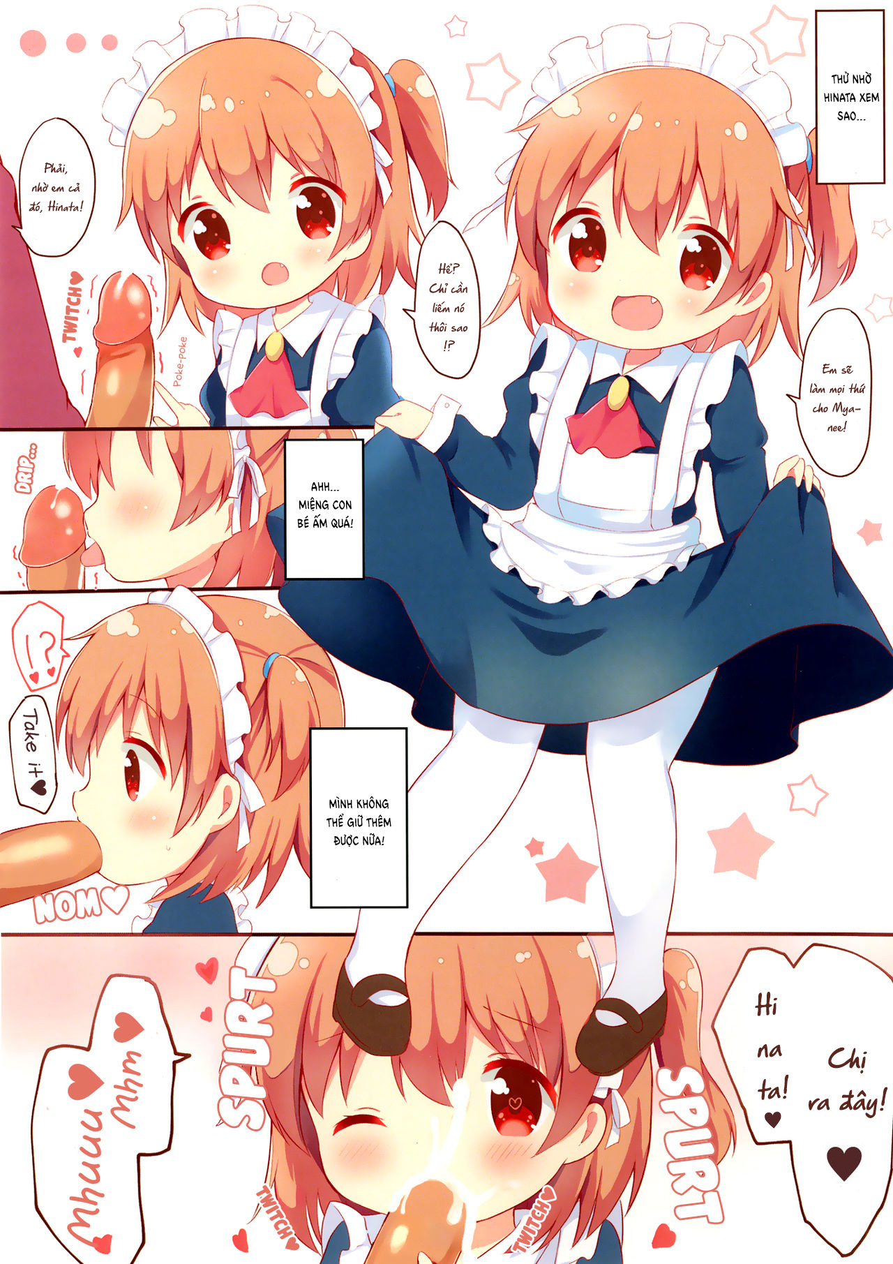 Đọc truyện hentai Uống nước tăng lực, tôi mọc trym lúc nào không hay! - Oneshot