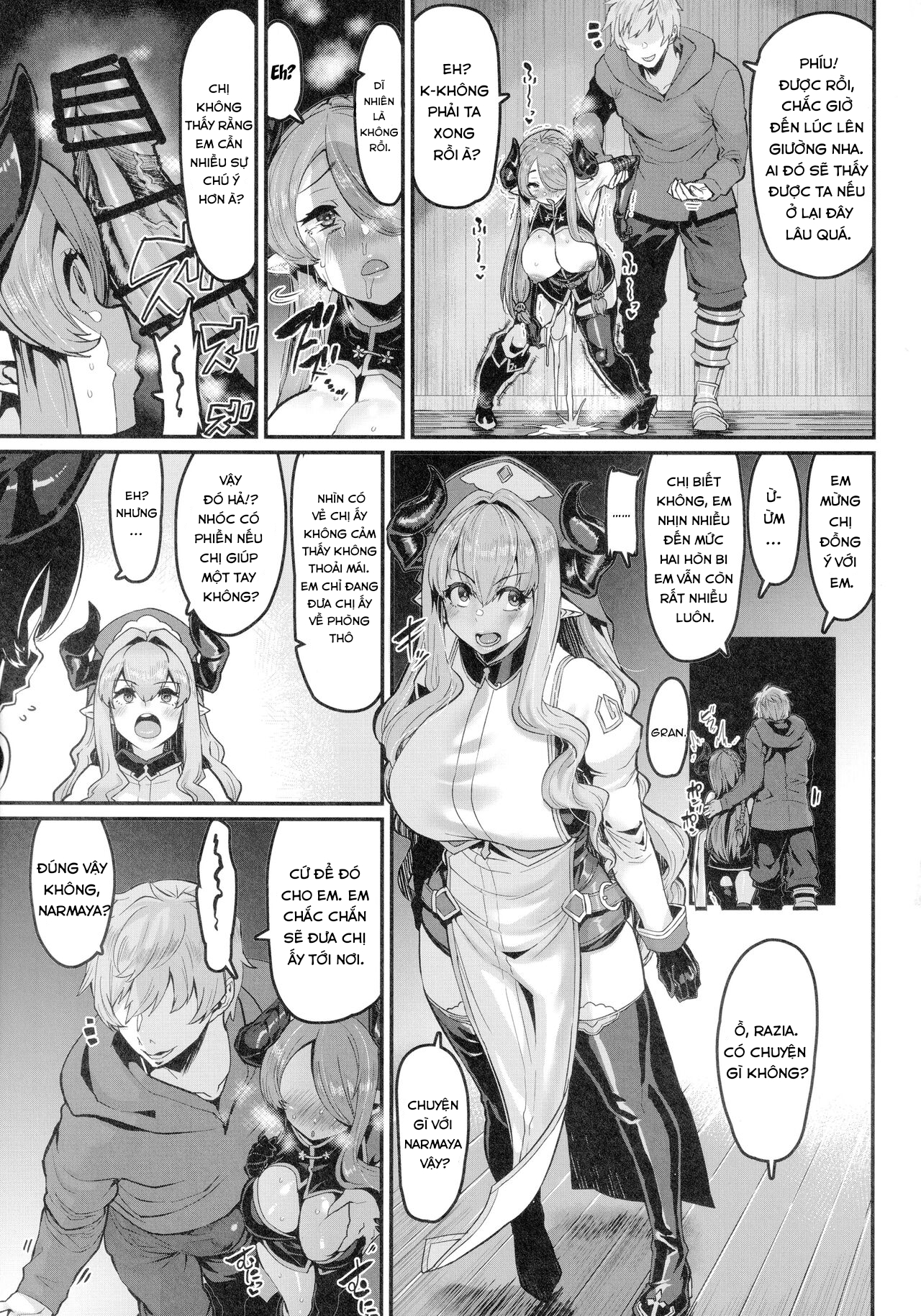 Đọc truyện hentai Today's Prisoner - Oneshot