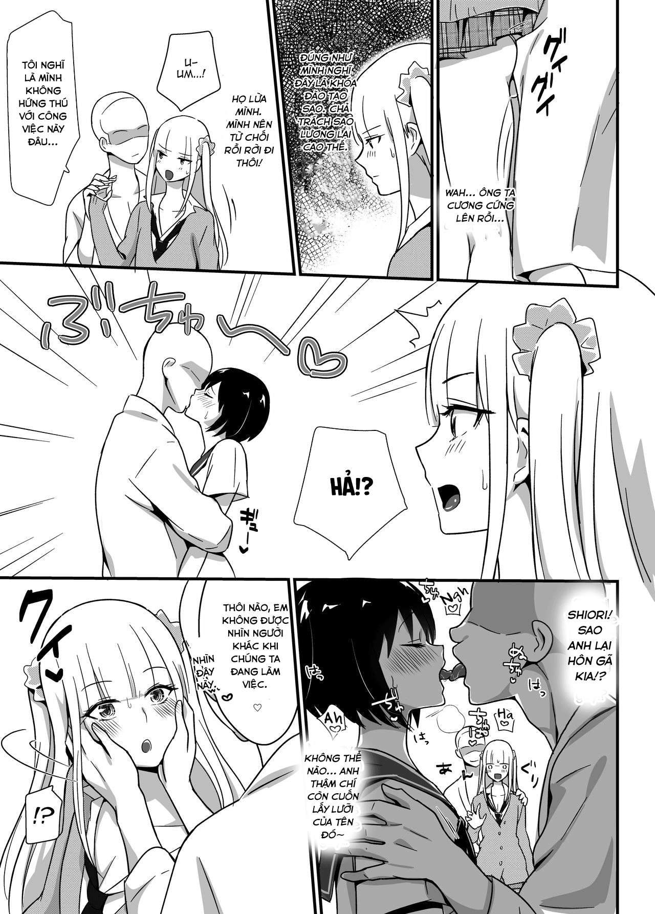 Đọc truyện hentai Kaikan Mesu Ochi ~DK Miyu, Hajimete No Mesuiki~ - Oneshot