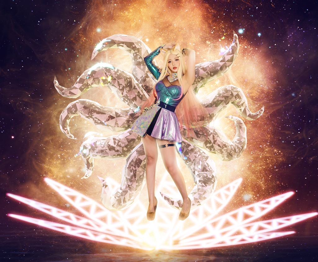 Đọc truyện hentai Tuyển tập Albums siêu phẩm Cosplay - Chap 634 - Hana Bunny – K/DA All Out Ahri