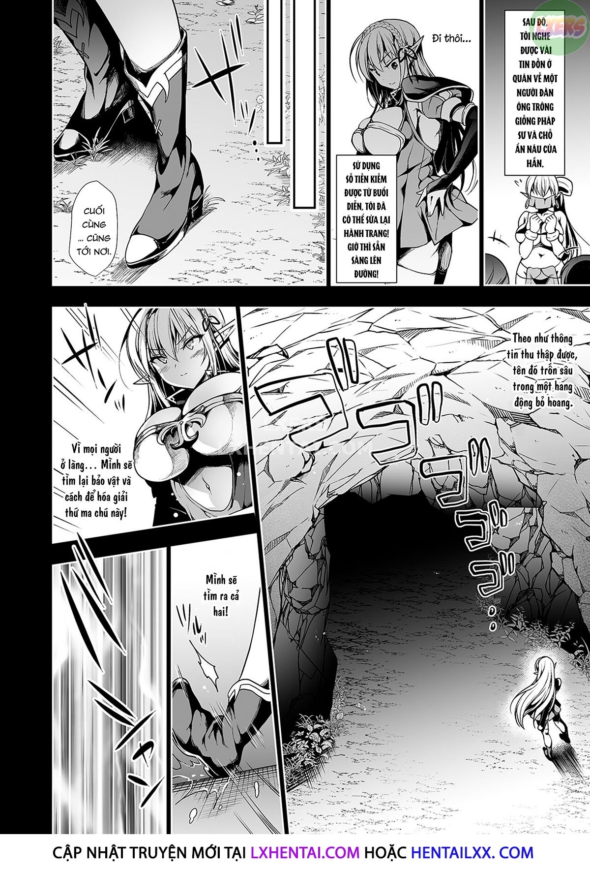 Đọc truyện hentai Elf ni Inmon o Tsukeru Hon - Chap 1 - LEVEL:1