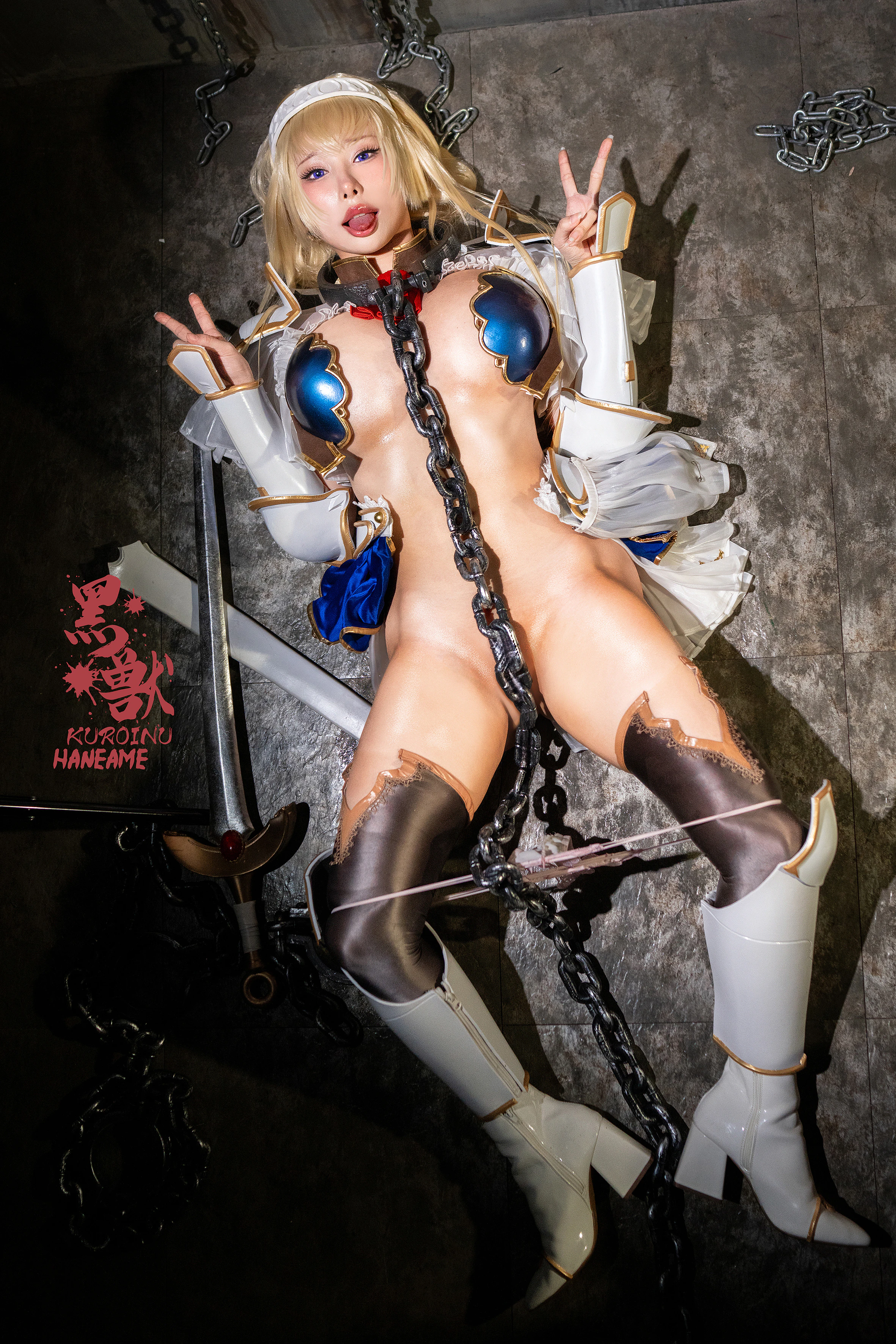 Đọc truyện hentai Tuyển tập Albums siêu phẩm Cosplay - Chap 1137 - [HaneAme Yu Bo] Vol.66 Black Beast Princess & White Elf Queen 1.PRINCESS