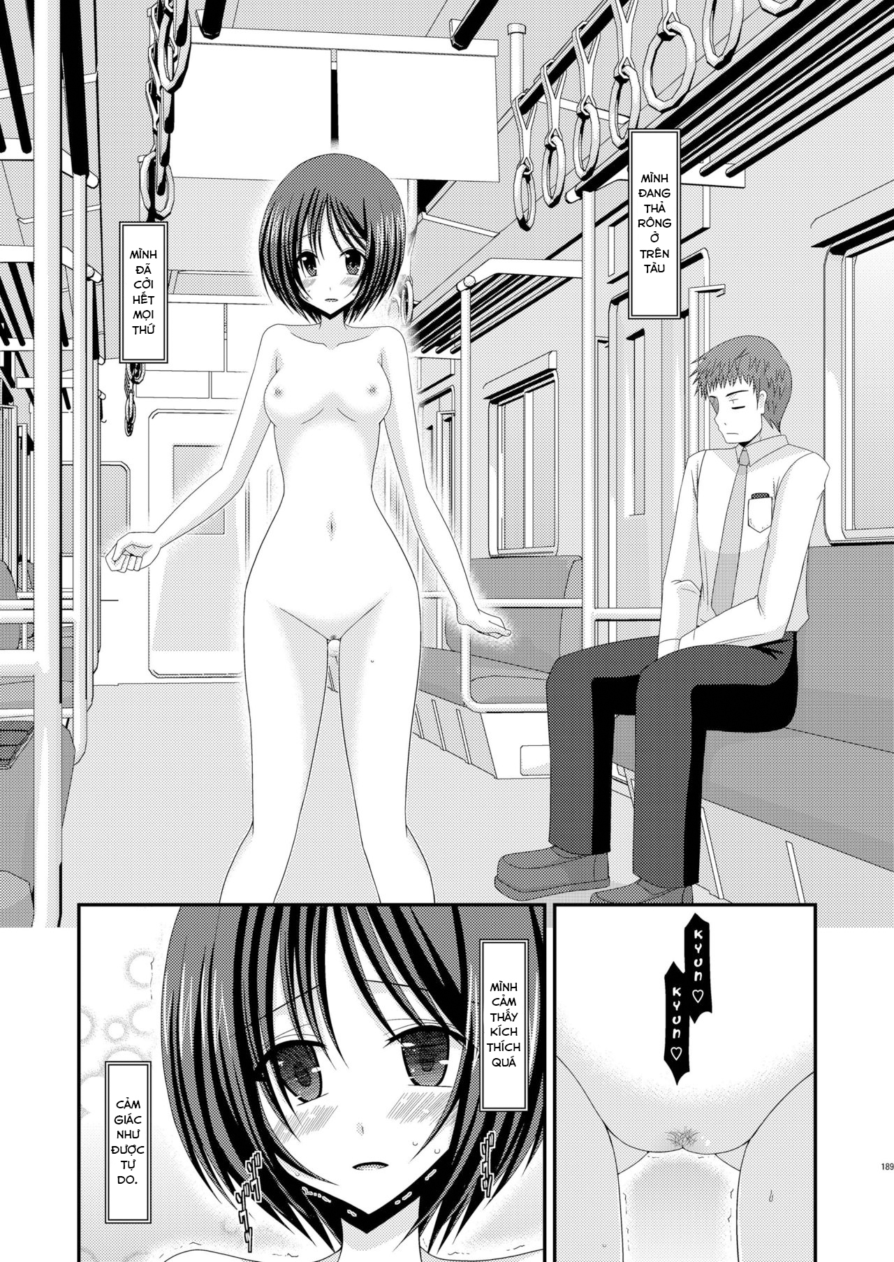 Đọc truyện hentai Cô gái thích khoả thân - Ngoại truyện 2: Tàu điện