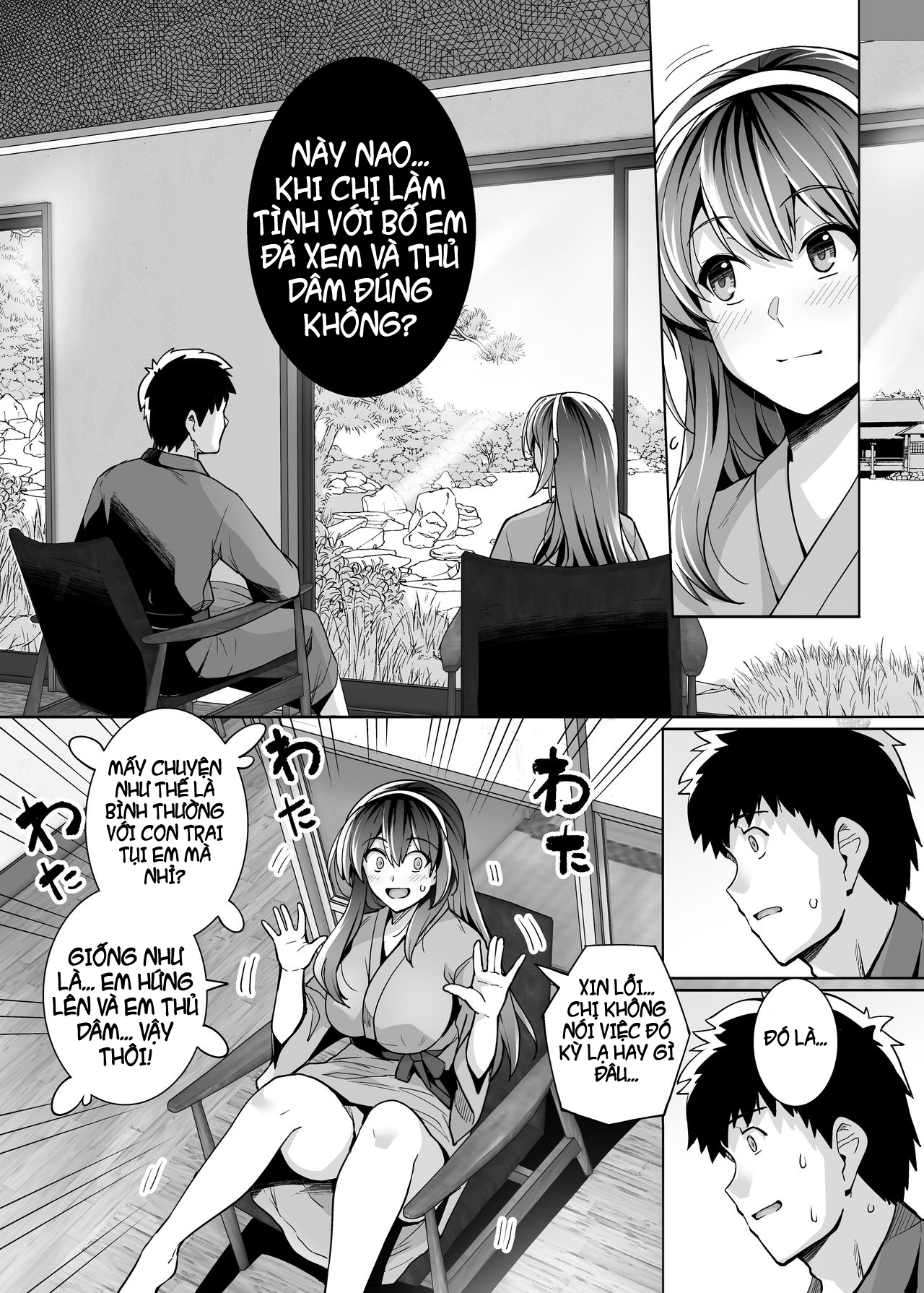 Đọc truyện hentai Ane wa Oyaji ni Dakareteru - Chap 2