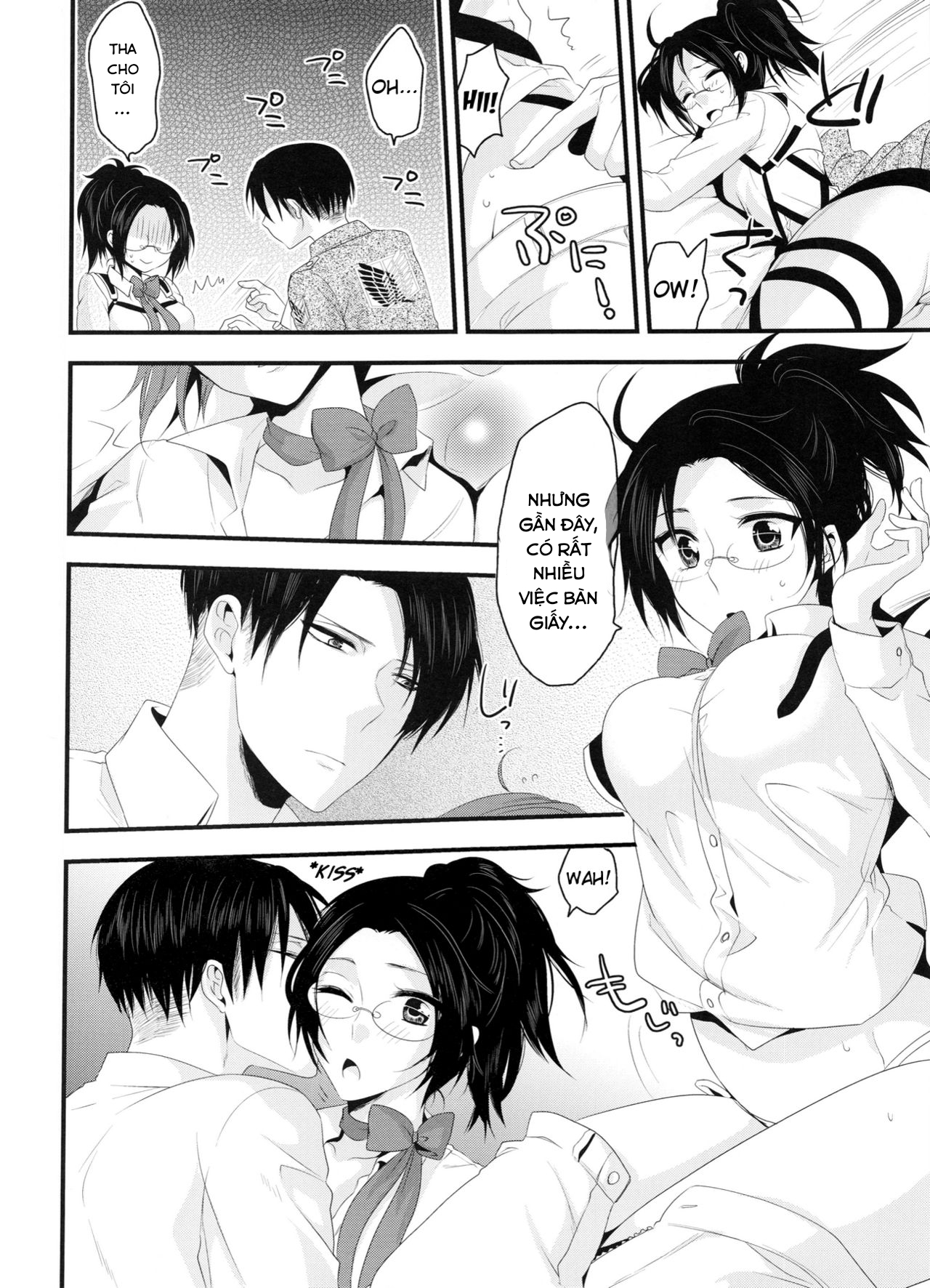 Đọc truyện hentai Candy Holic(Attack on Titan) - Oneshot